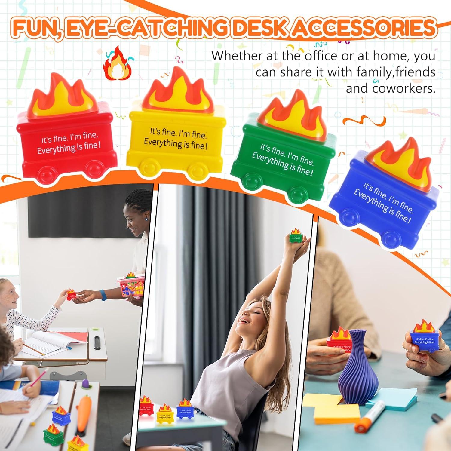 Pelotas Antiestrés Shappy 4 Pcs Coloridas para Alivio de Ansiedad