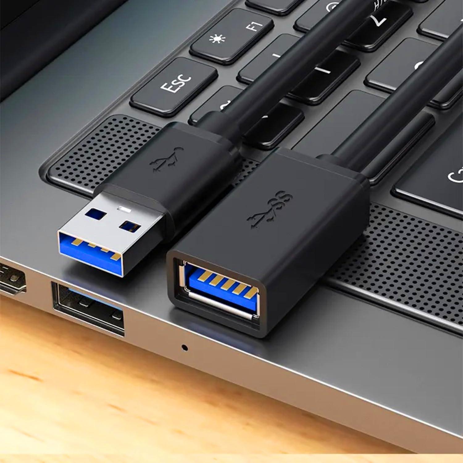 Cable de Extensión USB 3.0 ALINNA 1.5M Macho a Hembra