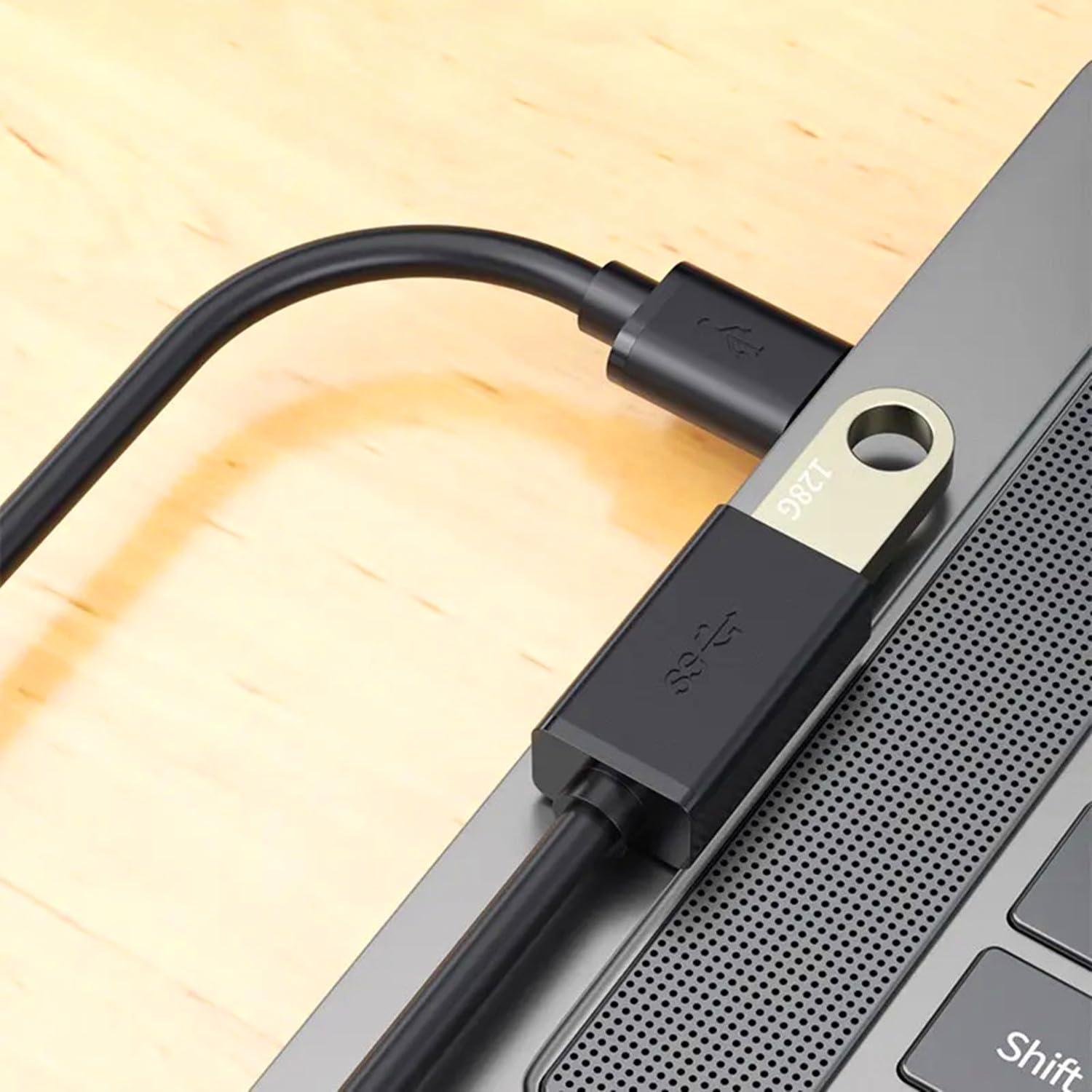 Cable de Extensión USB 3.0 ALINNA 1.5M Macho a Hembra