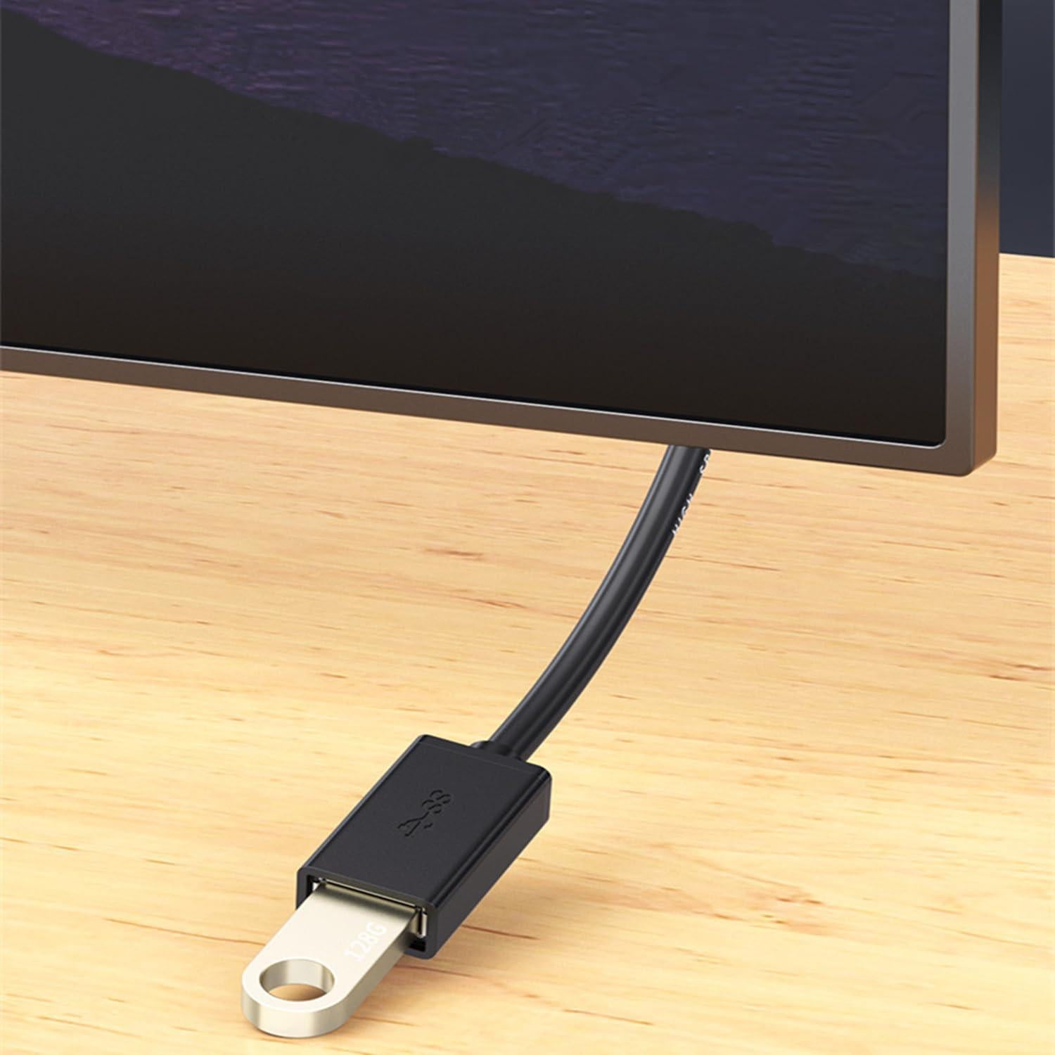 Cable de Extensión USB 3.0 ALINNA 1.5M Macho a Hembra