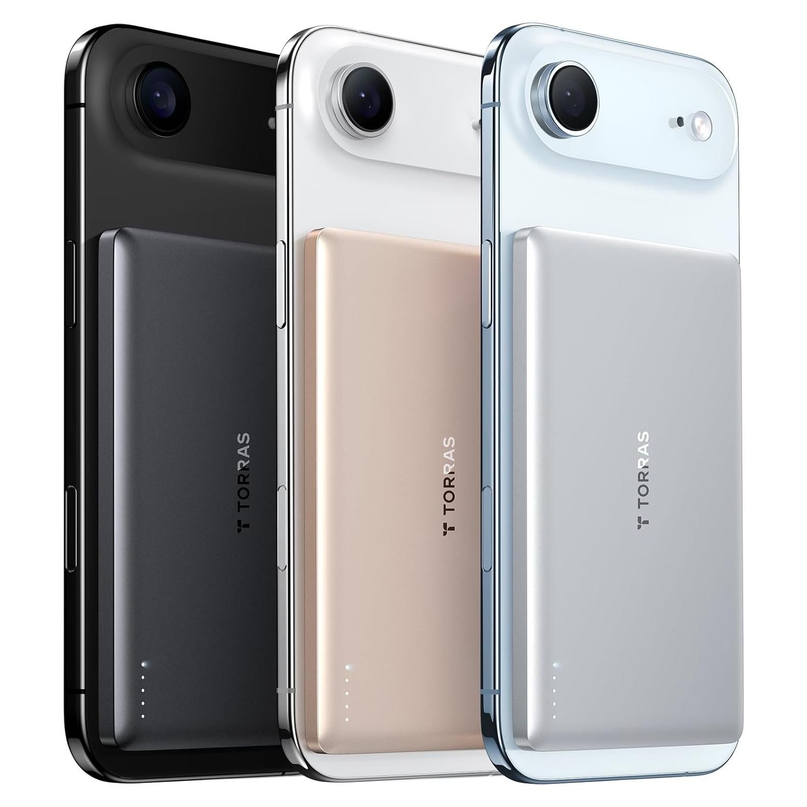 Cargador Portátil Inalámbrico TORRAS MiniMag 5000mAh USB-C