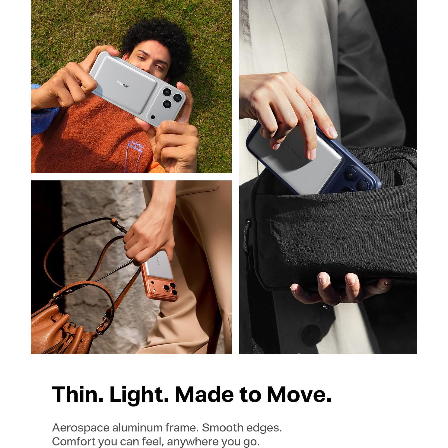 Cargador Portátil Inalámbrico TORRAS MiniMag 5000mAh USB-C