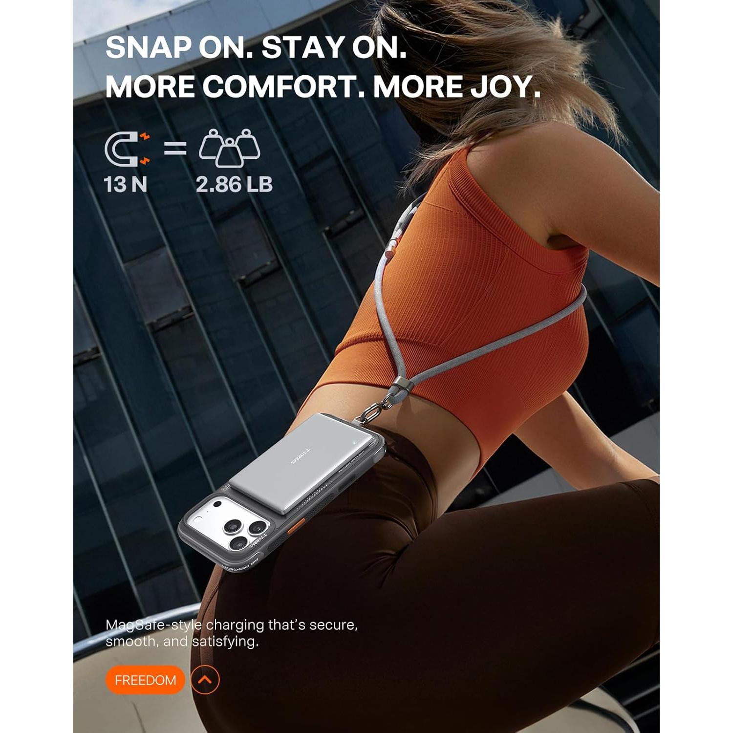 Cargador Portátil Inalámbrico TORRAS MiniMag 5000mAh USB-C