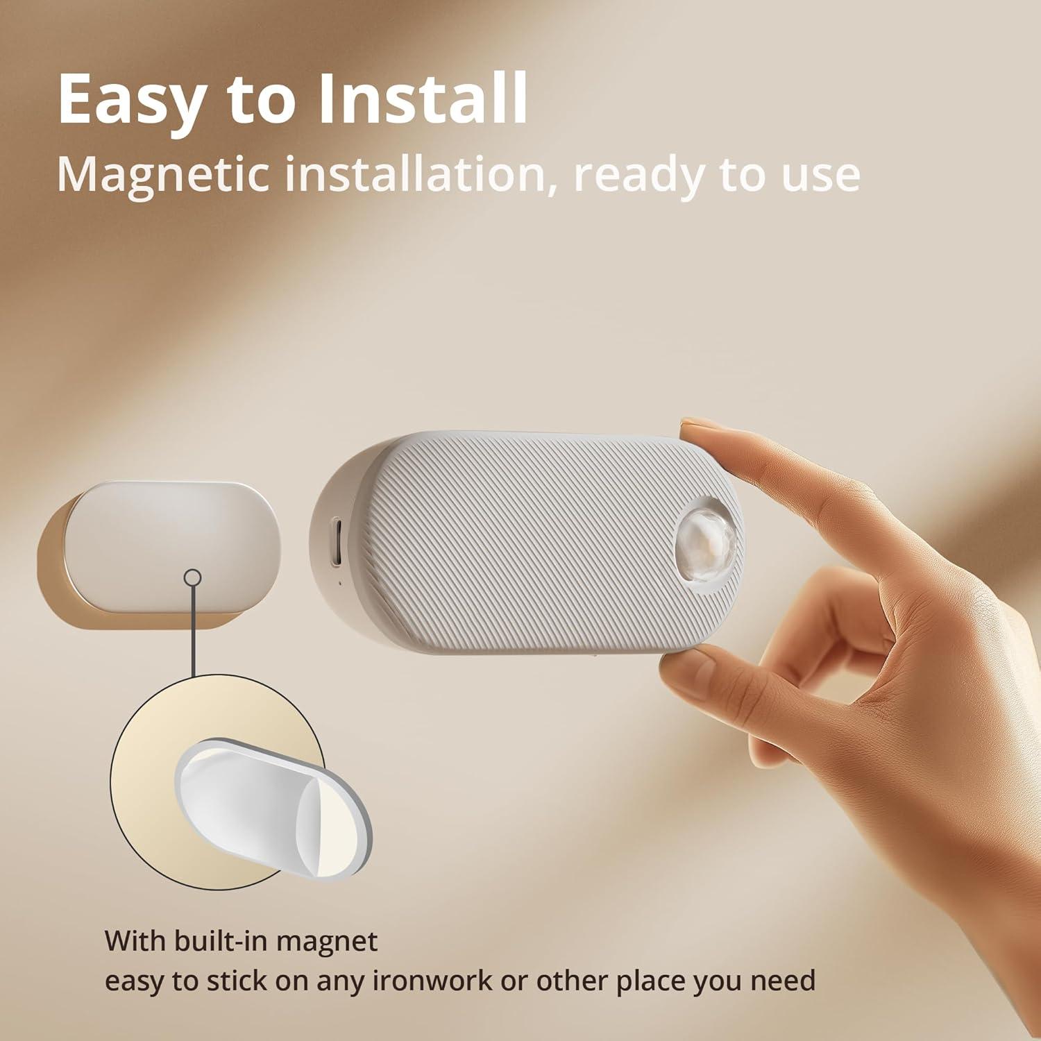 Luz Nocturna Recargable Lyridz con Sensor de Movimiento 1500mAh