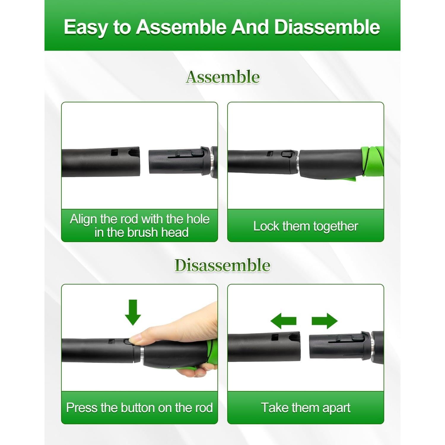 Cepillo de Nieve y Raspador de Hielo SEAAES 90 cm Extensible