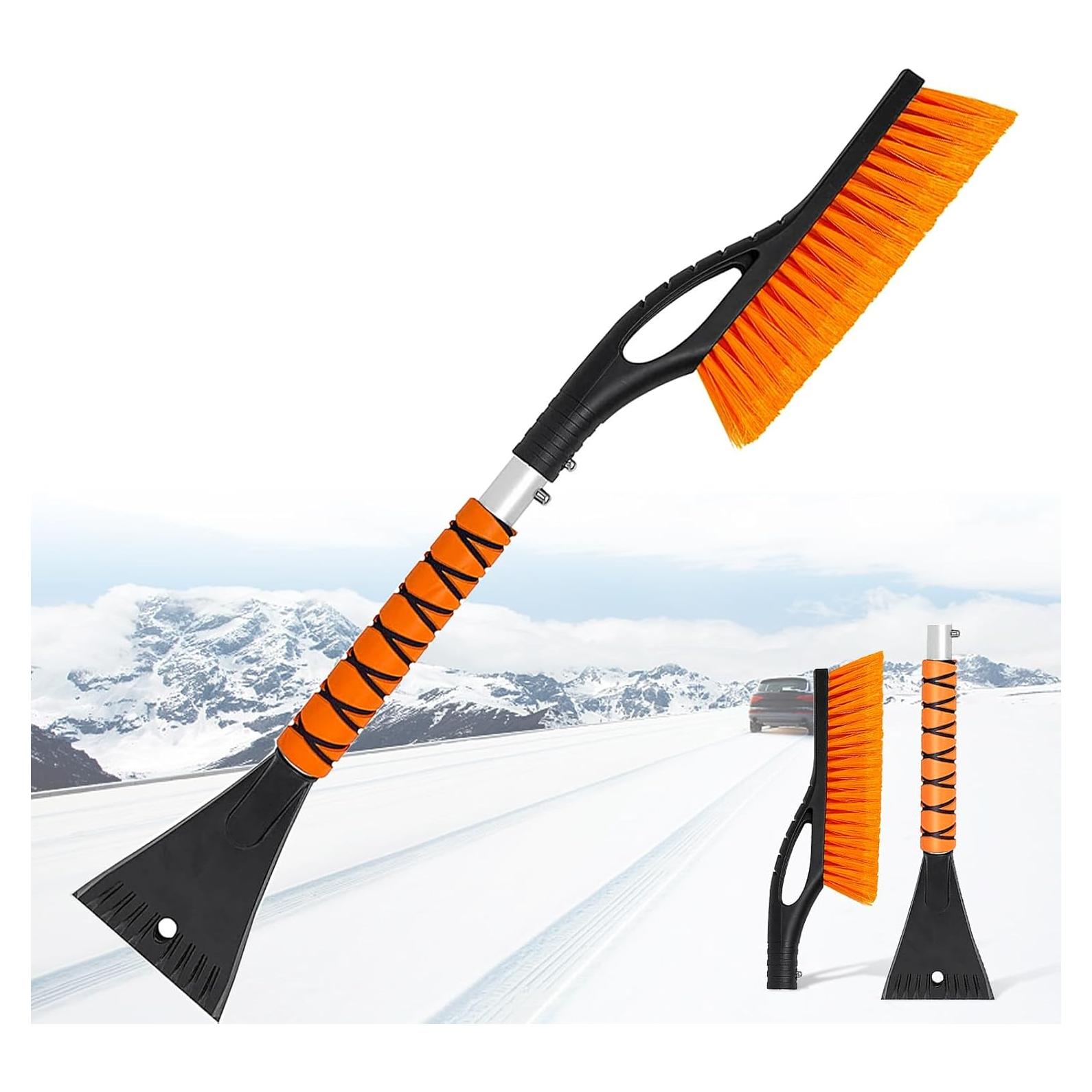 Cepillo de Nieve UMUACCAN 68.58 cm con Raspador de Hielo