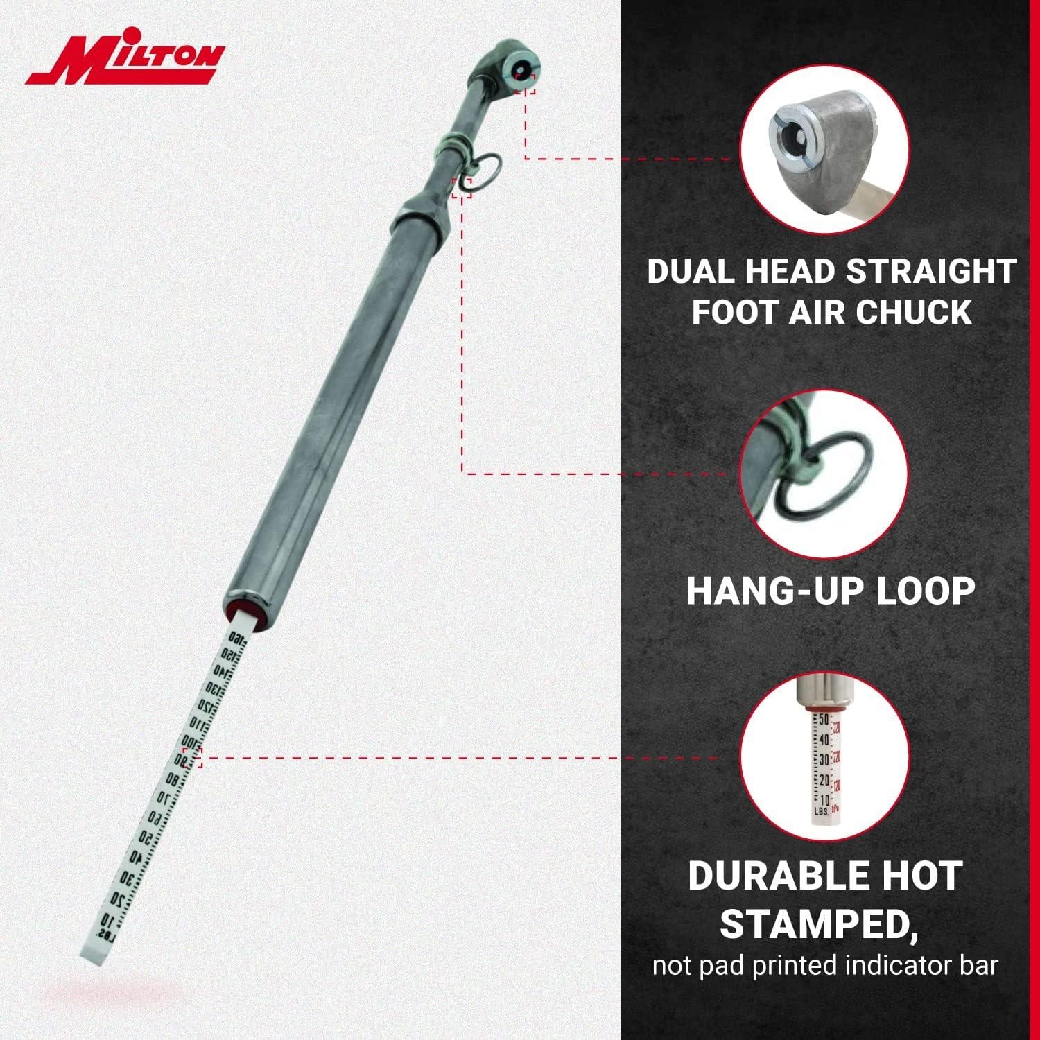 Medidor de Servicio de Cabezal Doble Milton S-976 - Precisión