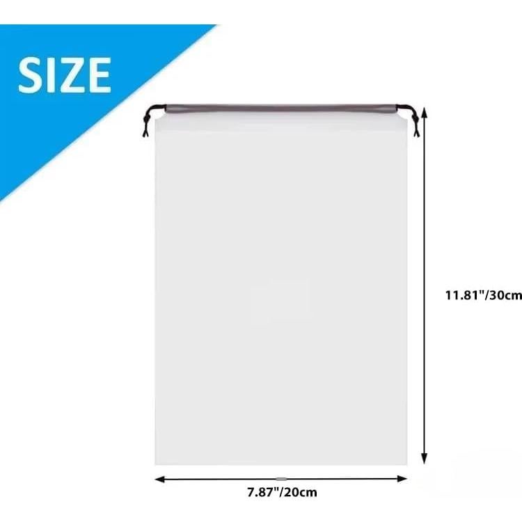 10 Bolsas de Almacenamiento de Zapatos Ecológicas Medianas