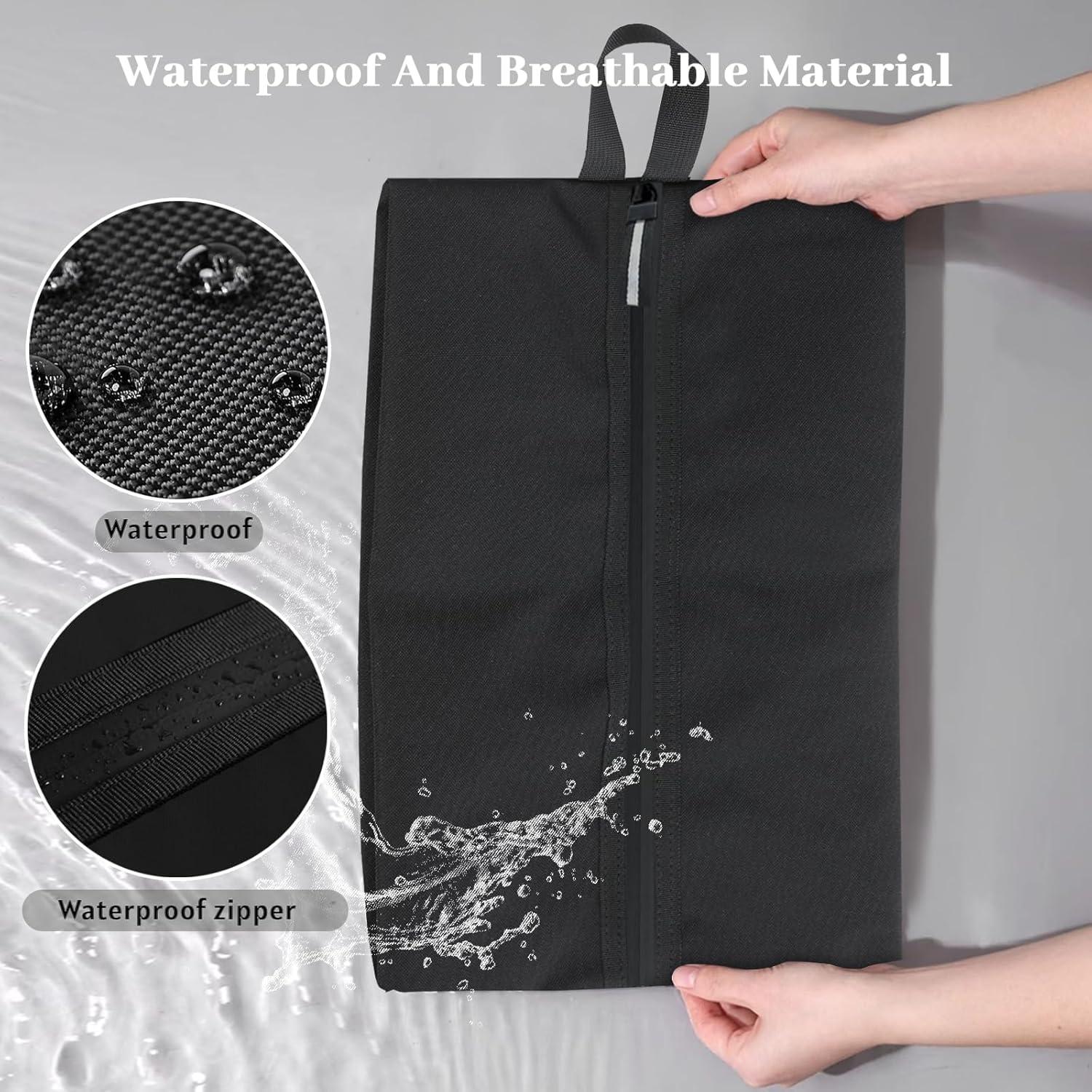 Bolsa para Zapatos Impermeable LenGa 42x25cm Negra