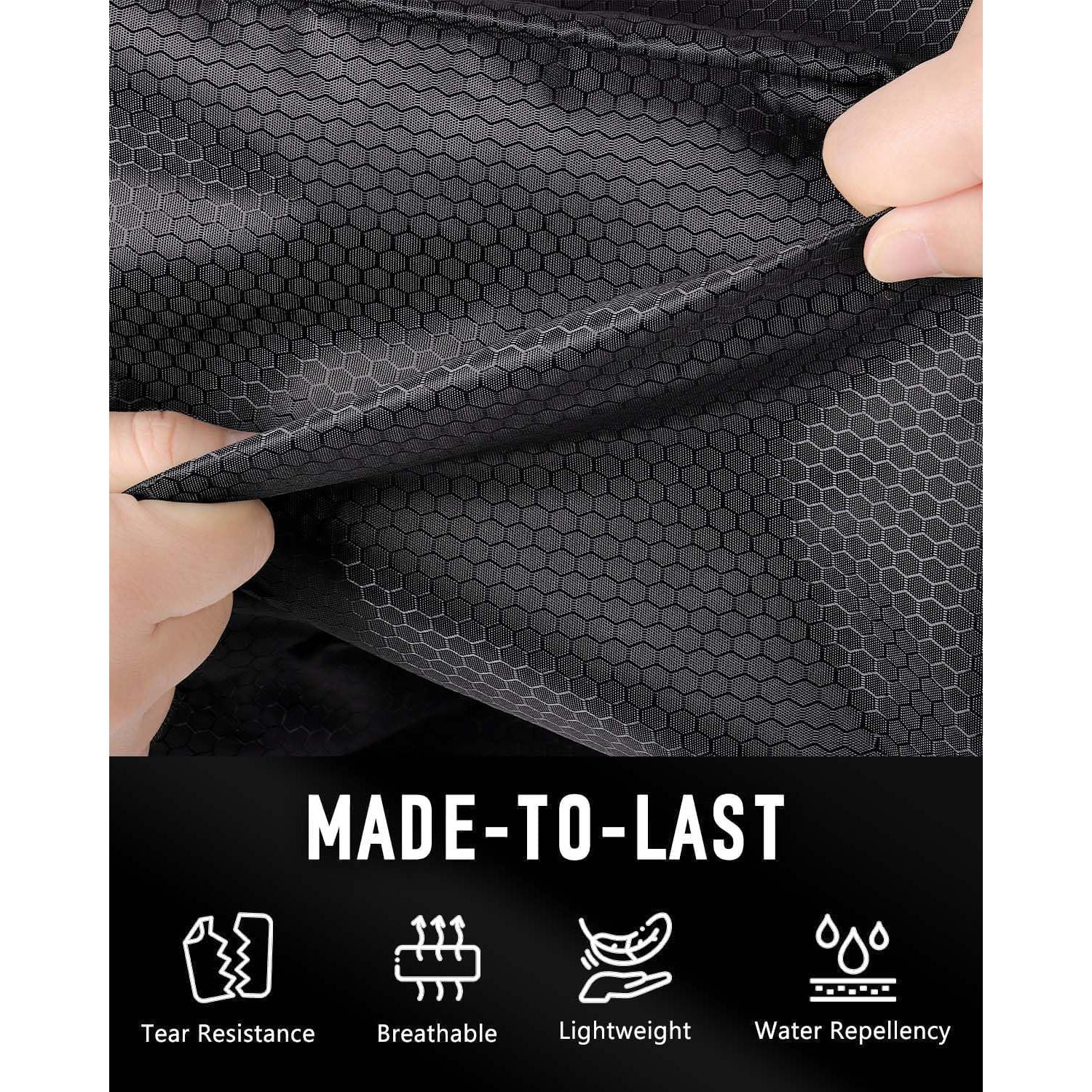 Bolsa para zapatos a prueba de olores GLO-A061 - Negro Verde