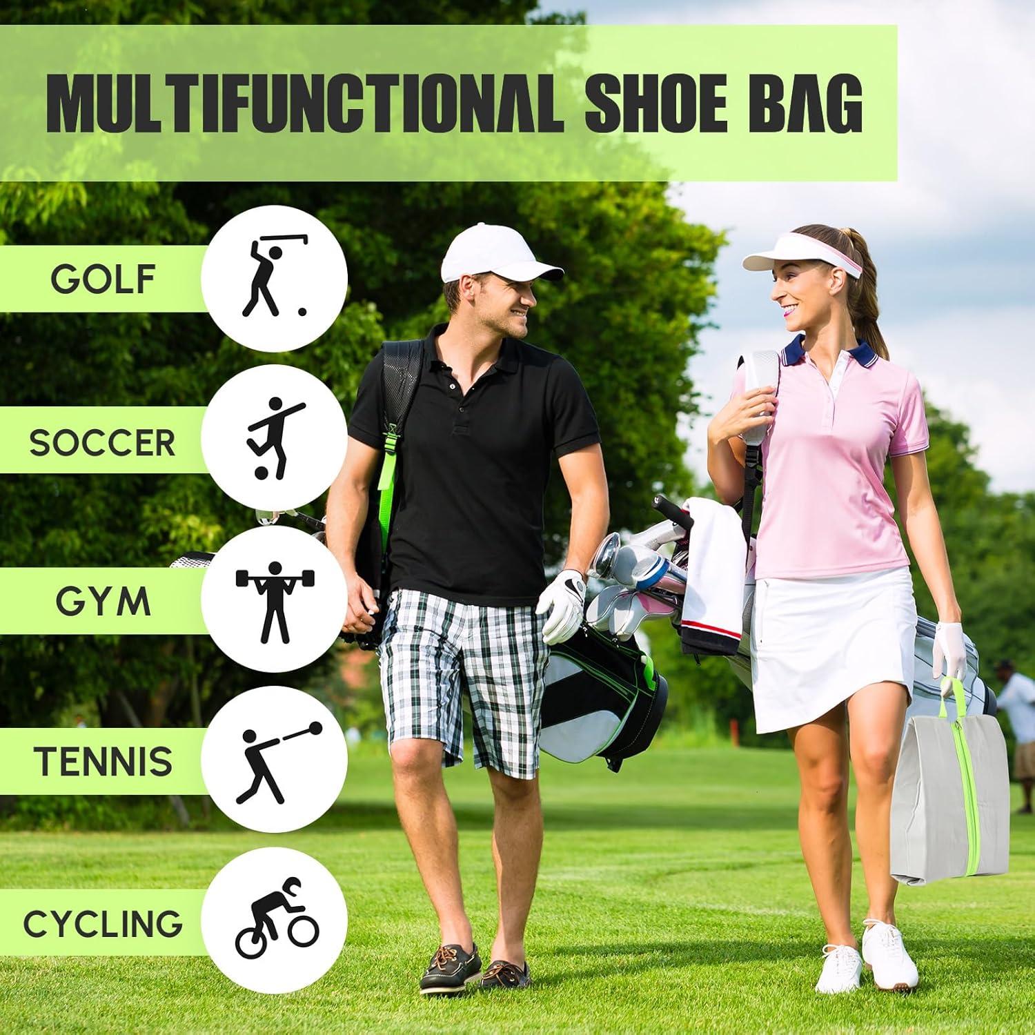 Bolsa para zapatos a prueba de olores Vincreem 41x23x12cm Gris