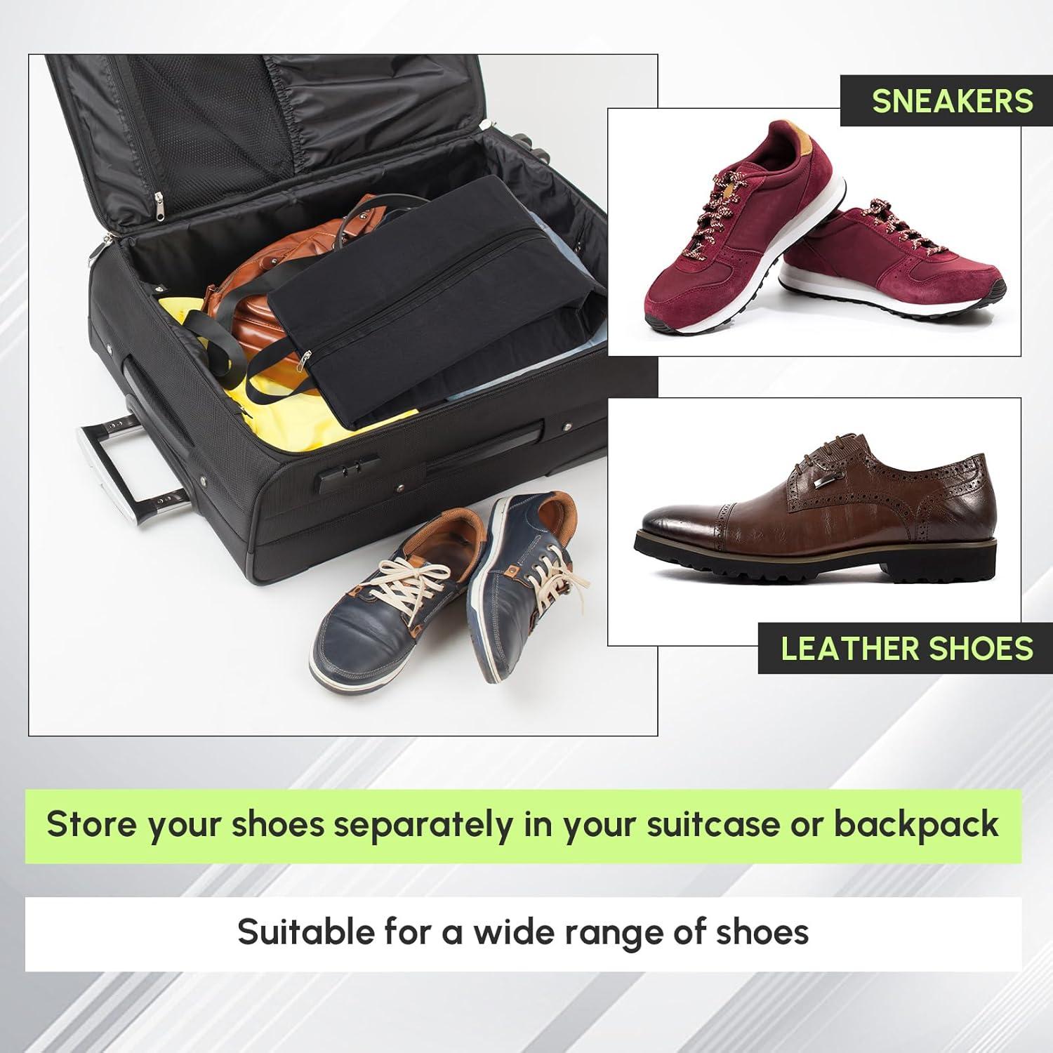 Paquete de 2 bolsas para zapatos a prueba de olores Vincreem