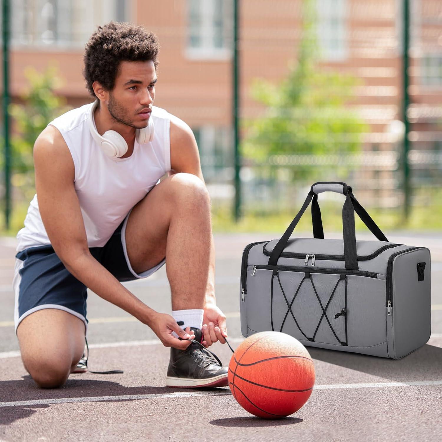 Bolsa de Zapatillas de Viaje Gris para 4 Pares hasta Talla 14