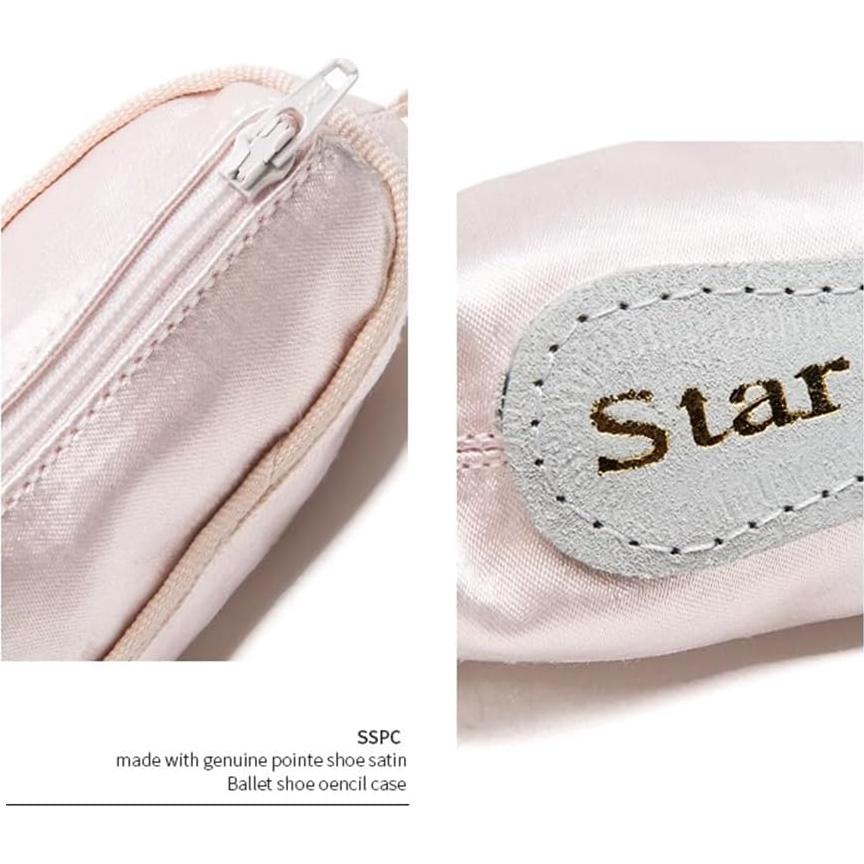 Bolsa de Maquillaje en Forma de Zapatilla de Ballet WENDYWU - Rosa