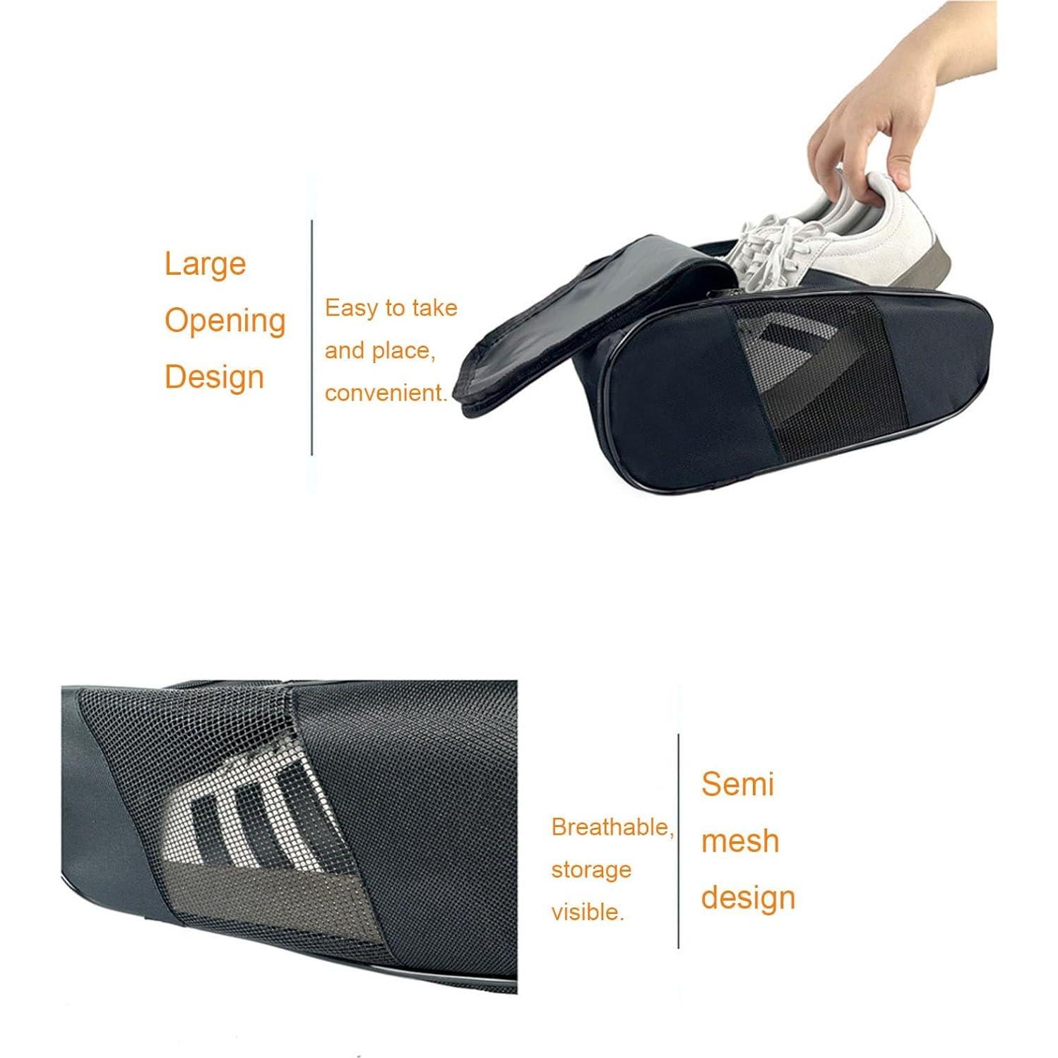 Bolsa de Zapatos de Golf Senvitate Impermeable 32x22cm