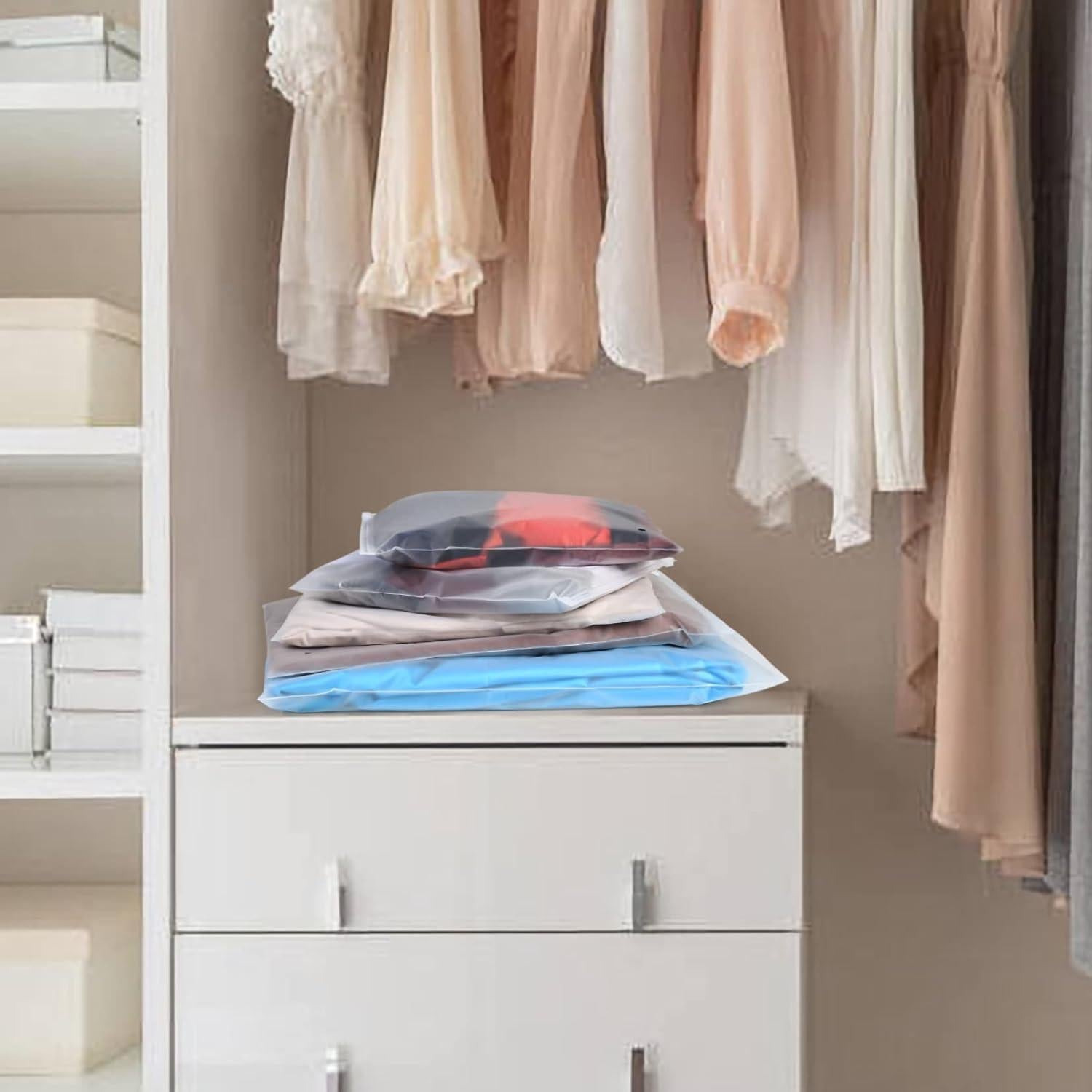 30 Bolsas de Almacenamiento JETFLIP con Cierre Reutilizables