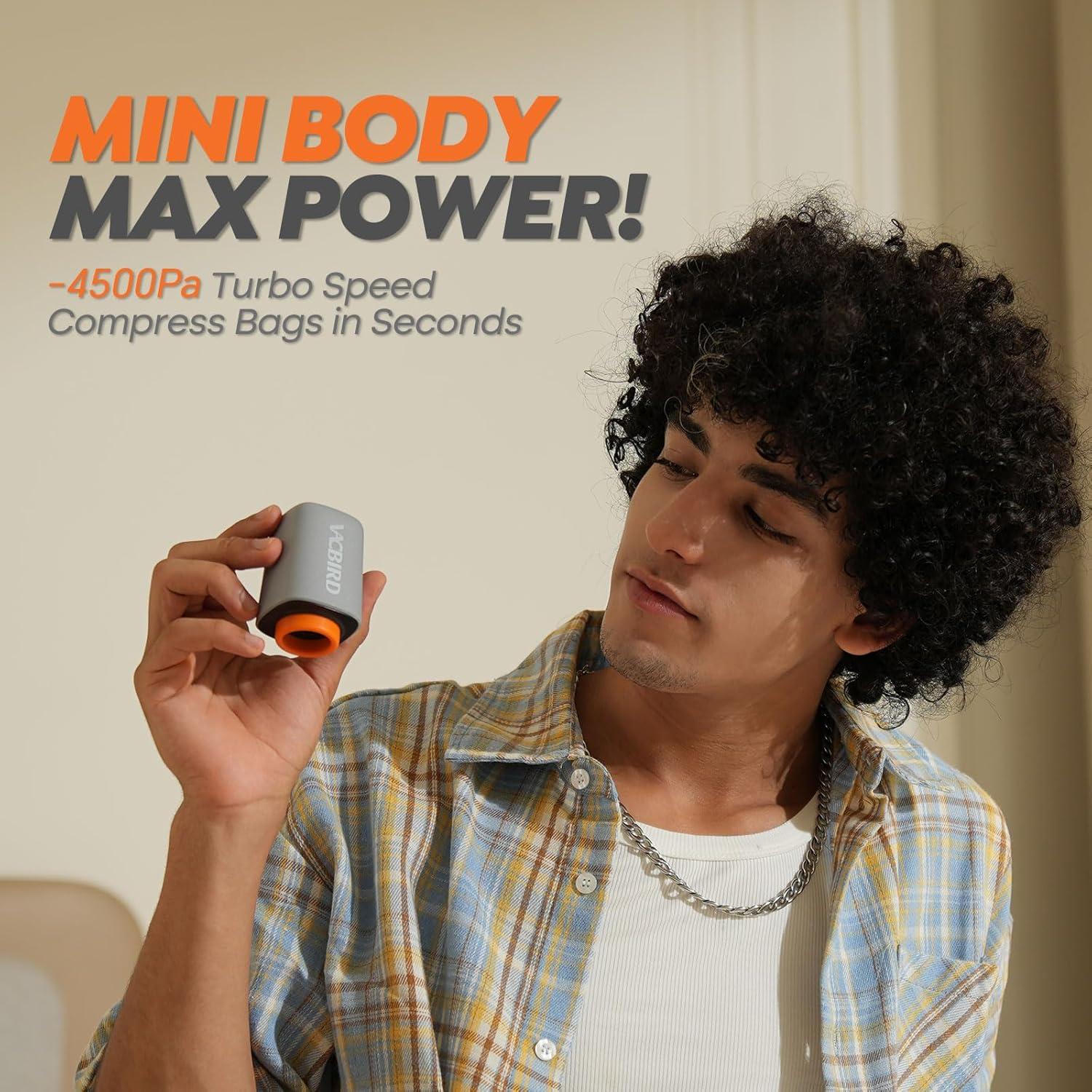 Juego de 15 Bolsas de Almacenamiento Vacbird Inalámbricas