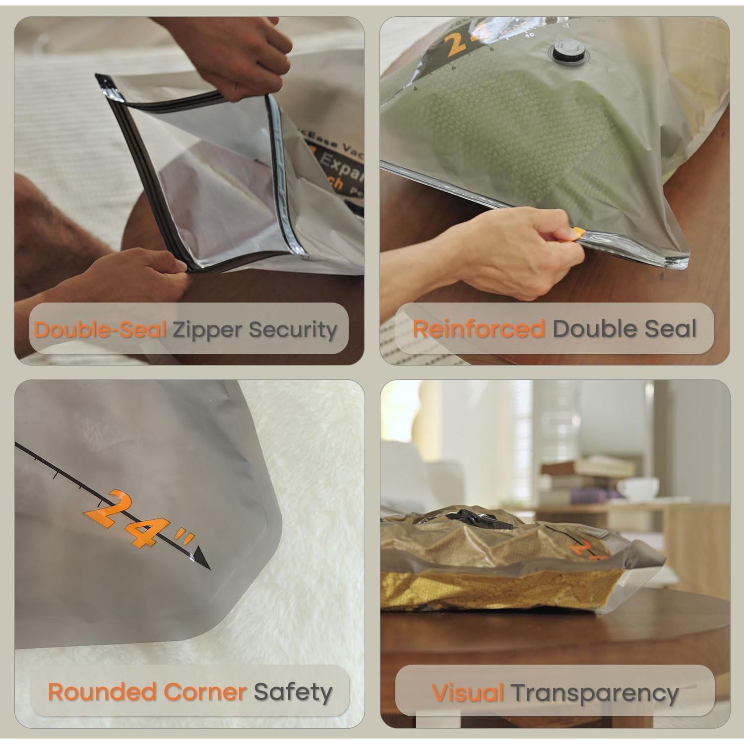 Juego de 15 Bolsas de Almacenamiento Vacbird Inalámbricas