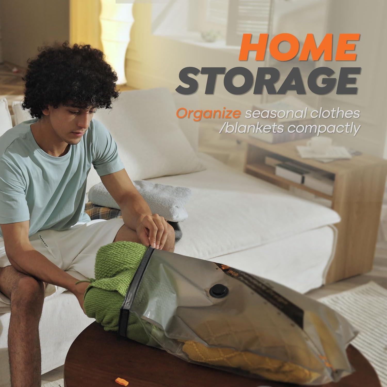 Juego de 15 Bolsas de Almacenamiento Vacbird Inalámbricas