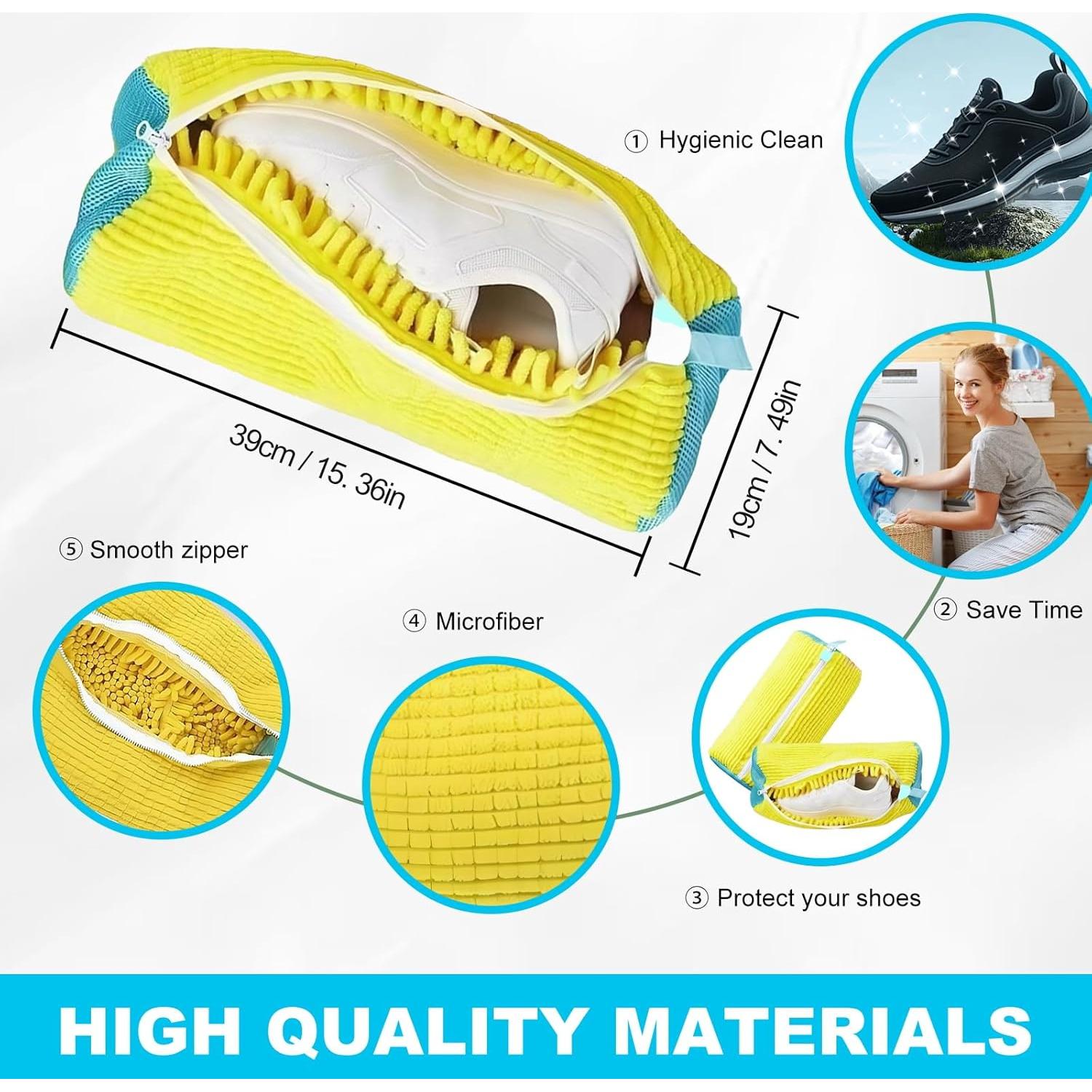 Bolsa de Lavado de Zapatos Dqyew 39.1x19.1cm Reutilizable