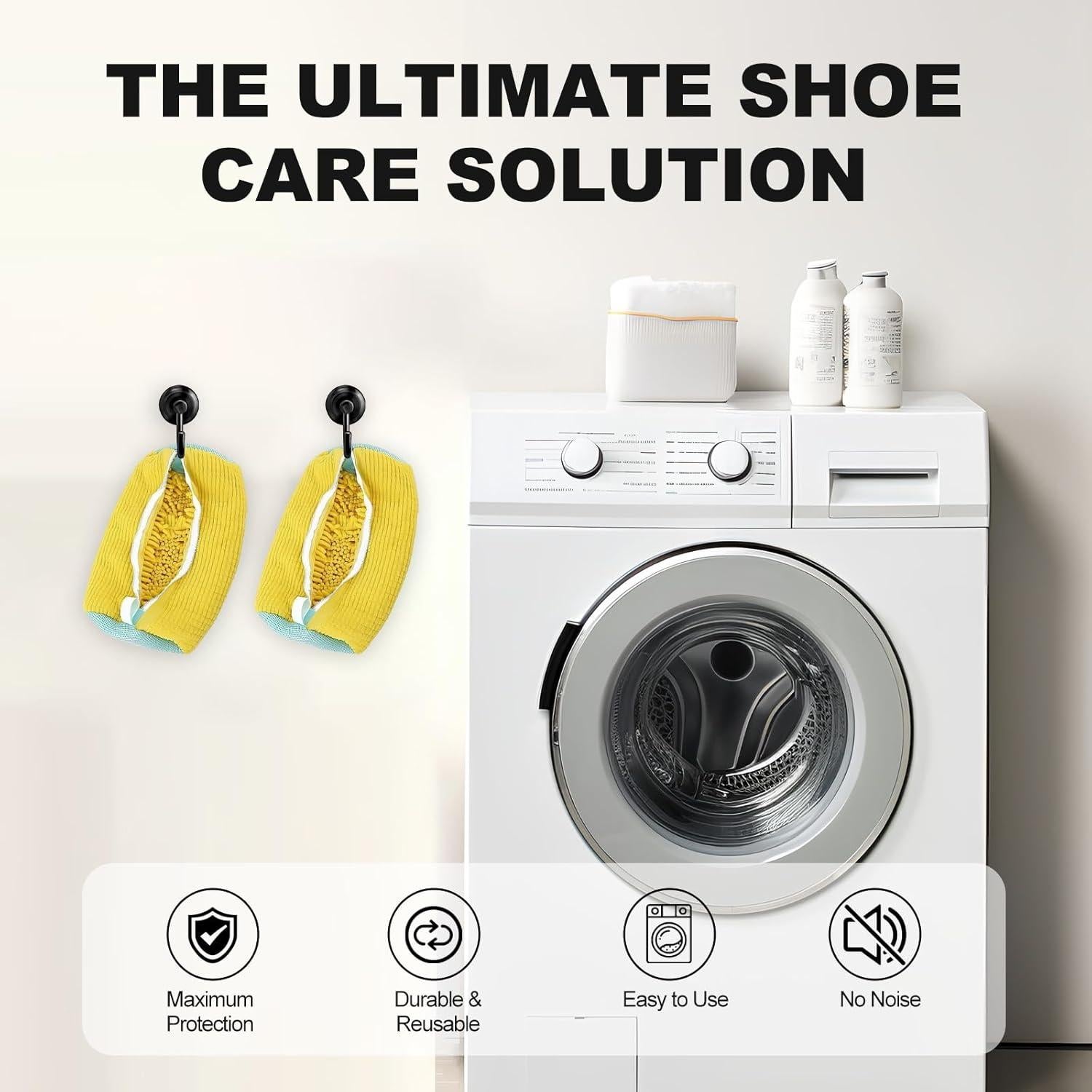 Bolsa de Lavado de Zapatos Dqyew 39.1x19.1cm Reutilizable