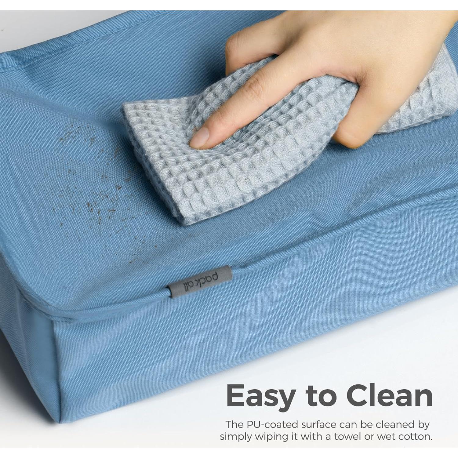 Bolsa de Zapatos Pack All Resistente al Agua 33x21x9 cm Azul