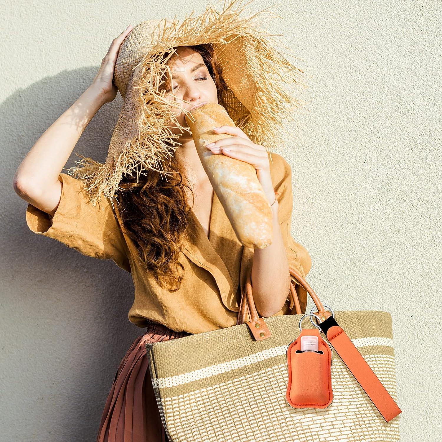 Set 54 Piezas Botellas de Viaje 30 ml con Soporte y Llavero