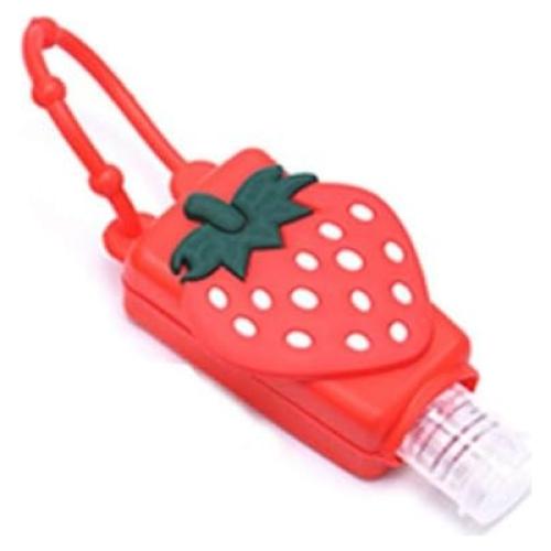 Botella de Viaje Recargable Myuiao Fresa 14x7cm para Cosméticos