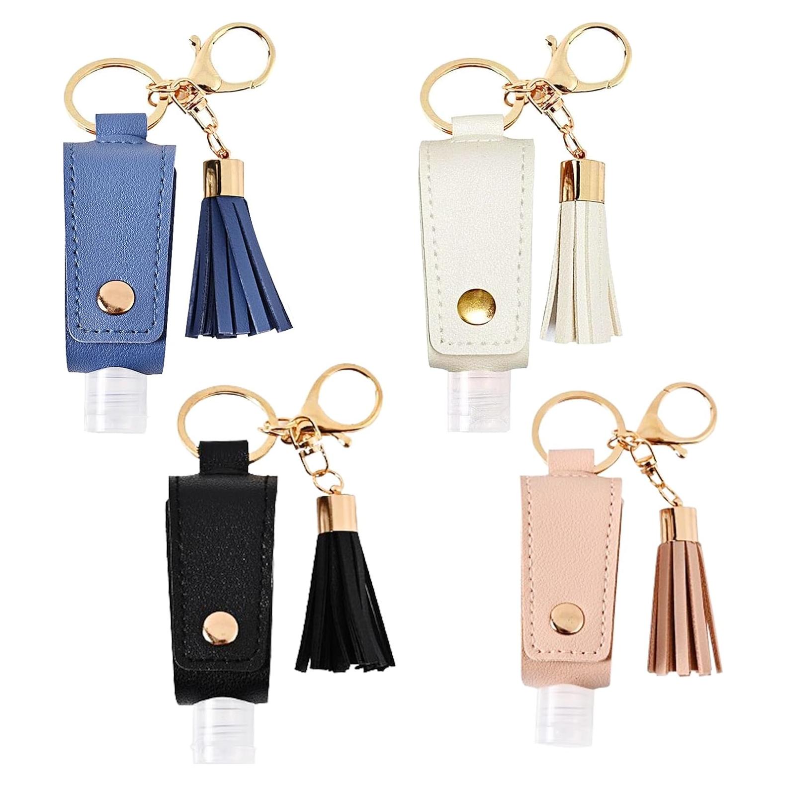 Paquete de 4 llaveros desinfectante de manos Pcmursal 24x16cm