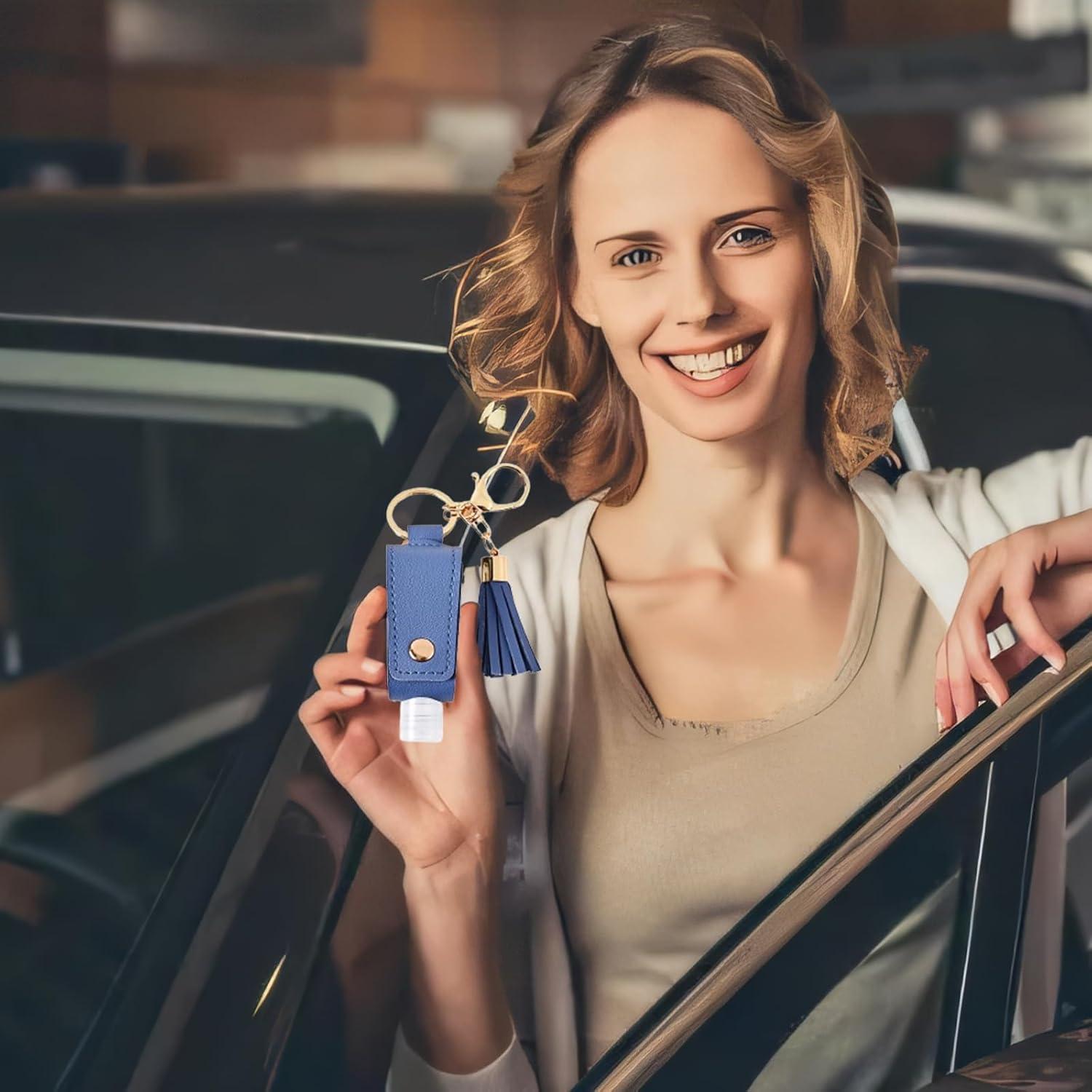 Paquete de 4 llaveros desinfectante de manos Pcmursal 24x16cm