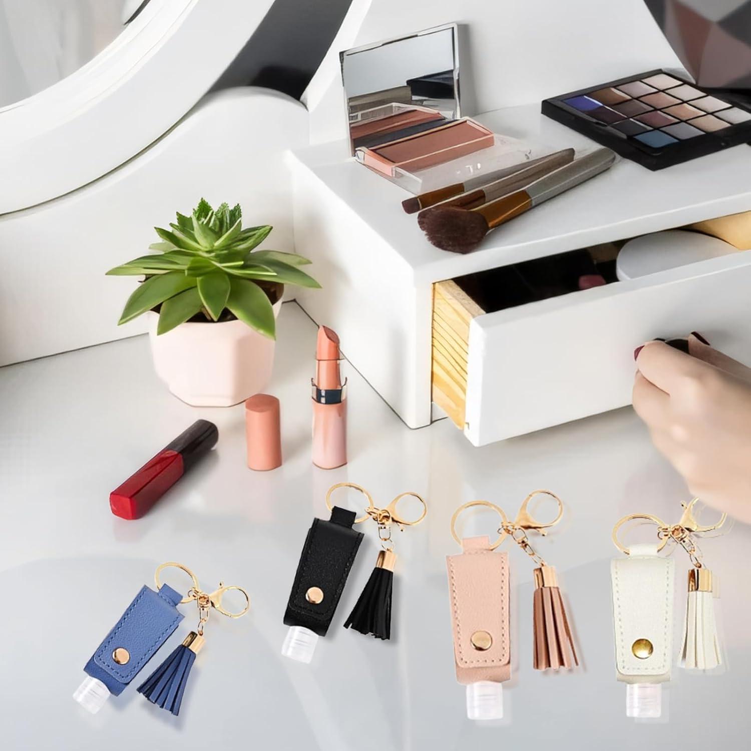 Paquete de 4 llaveros desinfectante de manos Pcmursal 24x16cm