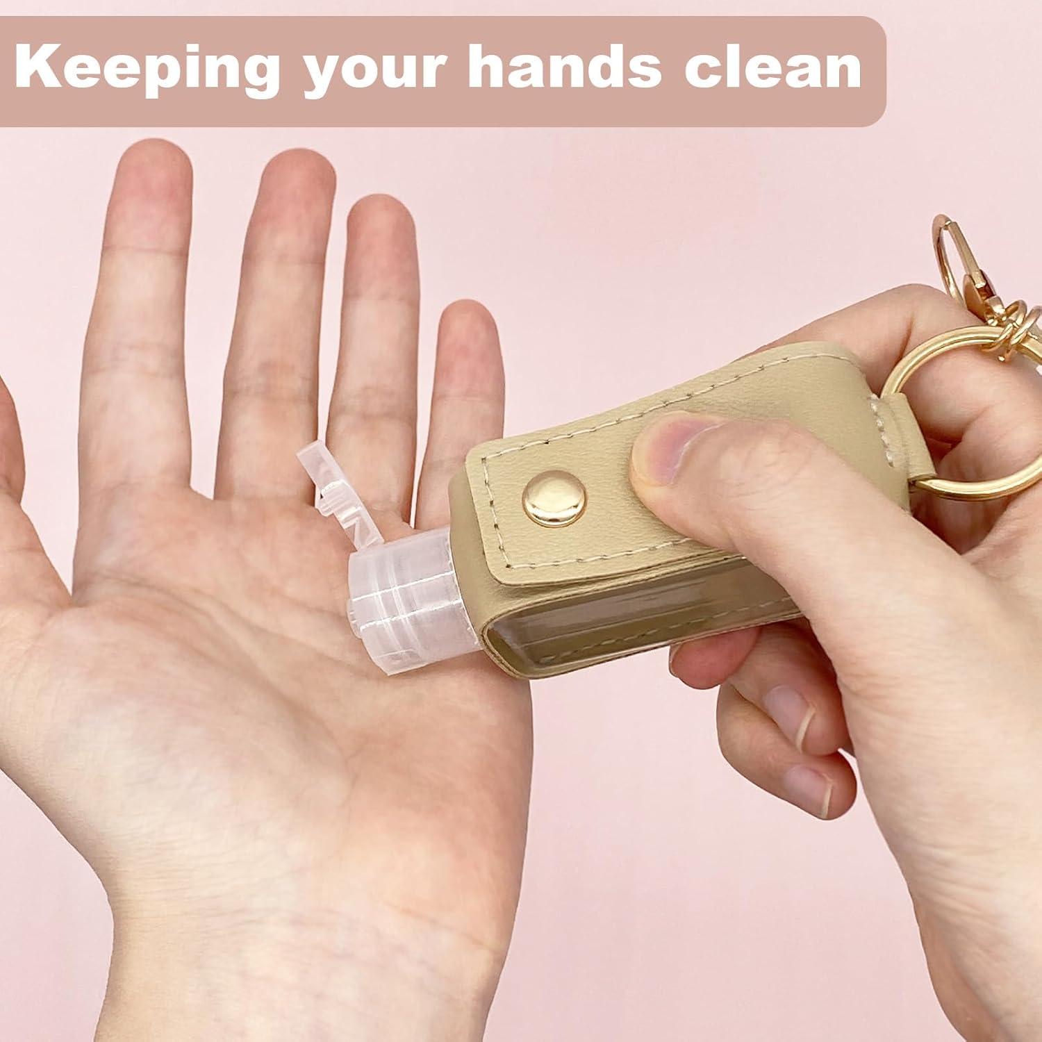 Paquete de 4 Soportes de Llave Desinfectante de Manos 30ml