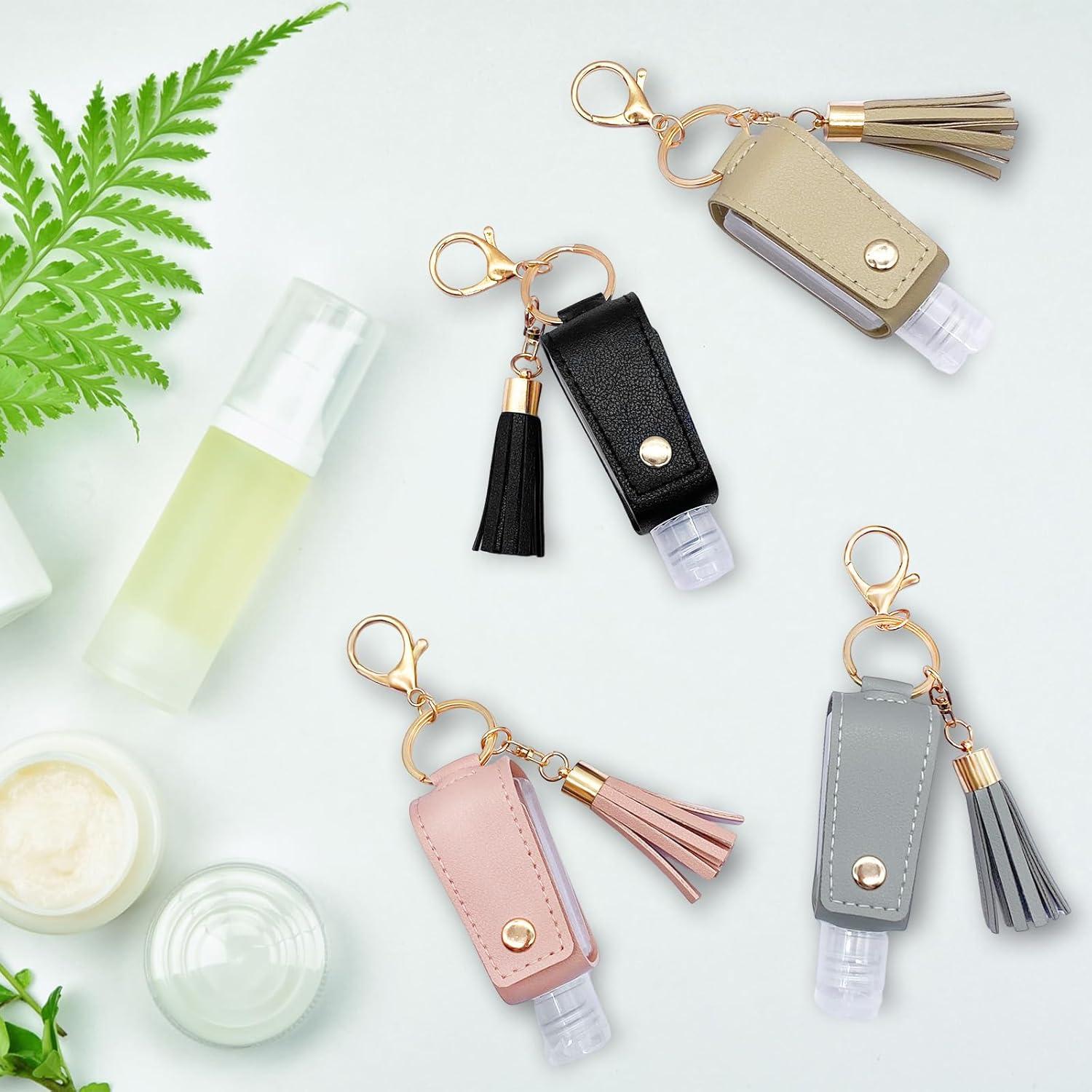 Paquete de 4 Soportes de Llave Desinfectante de Manos 30ml