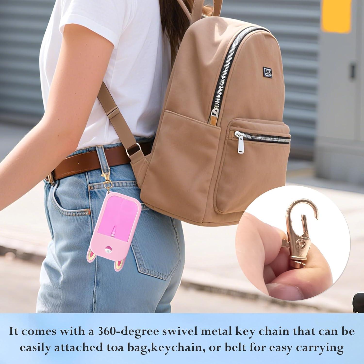 Paquete de 3 Fundas de Silicona Touchland con Llavero - Colores Variados