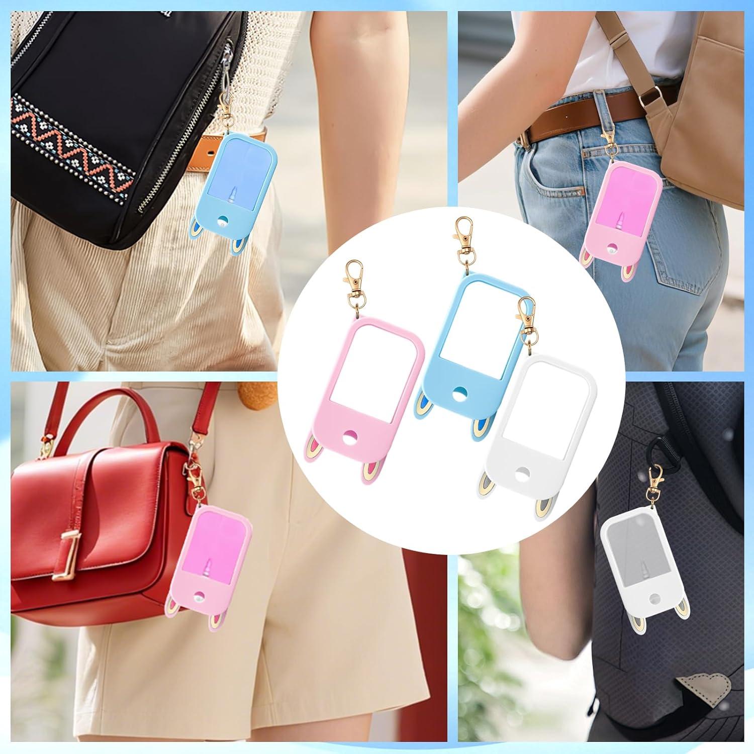 Paquete de 3 Fundas de Silicona Touchland con Llavero - Colores Variados