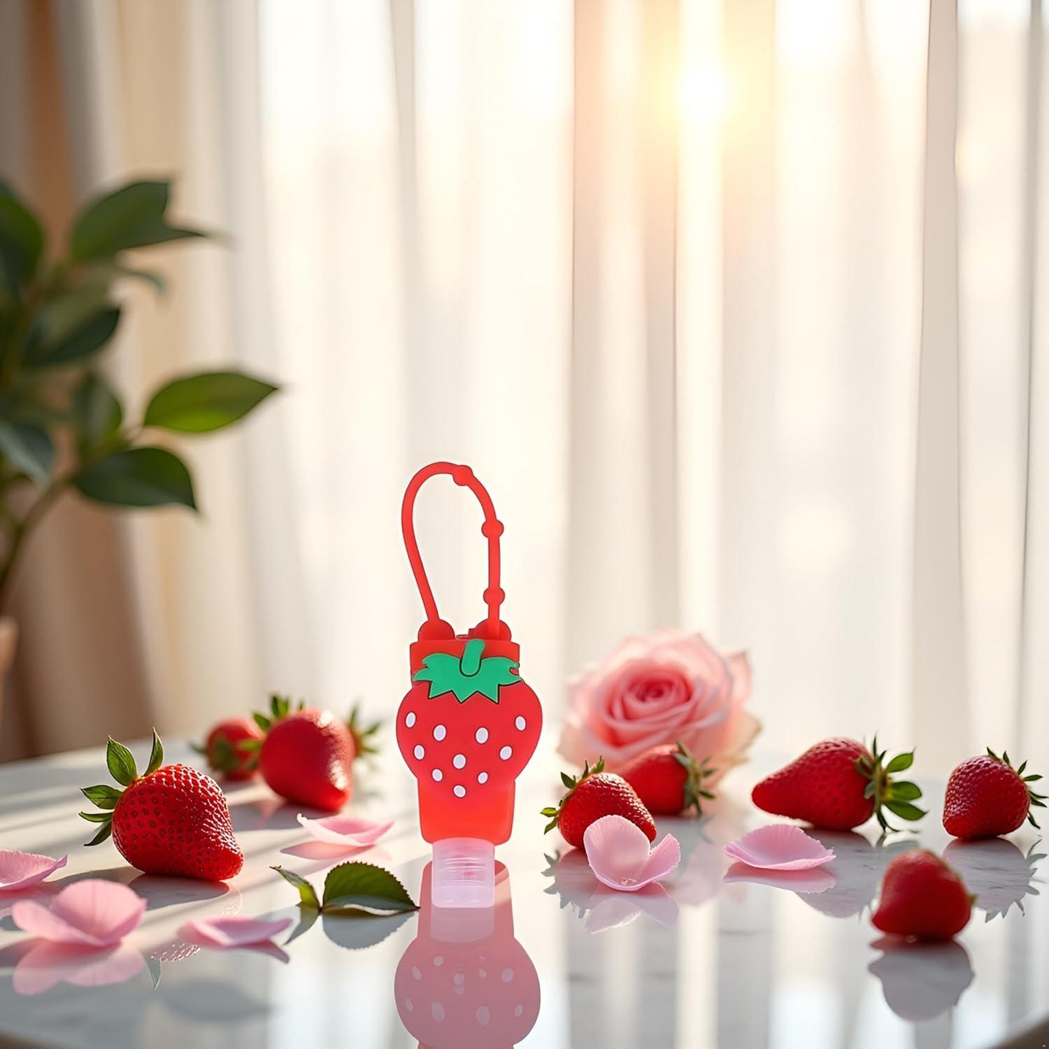 Botella de Viaje Refillable WaigN Fresa 9.07g Jabón Desinfectante