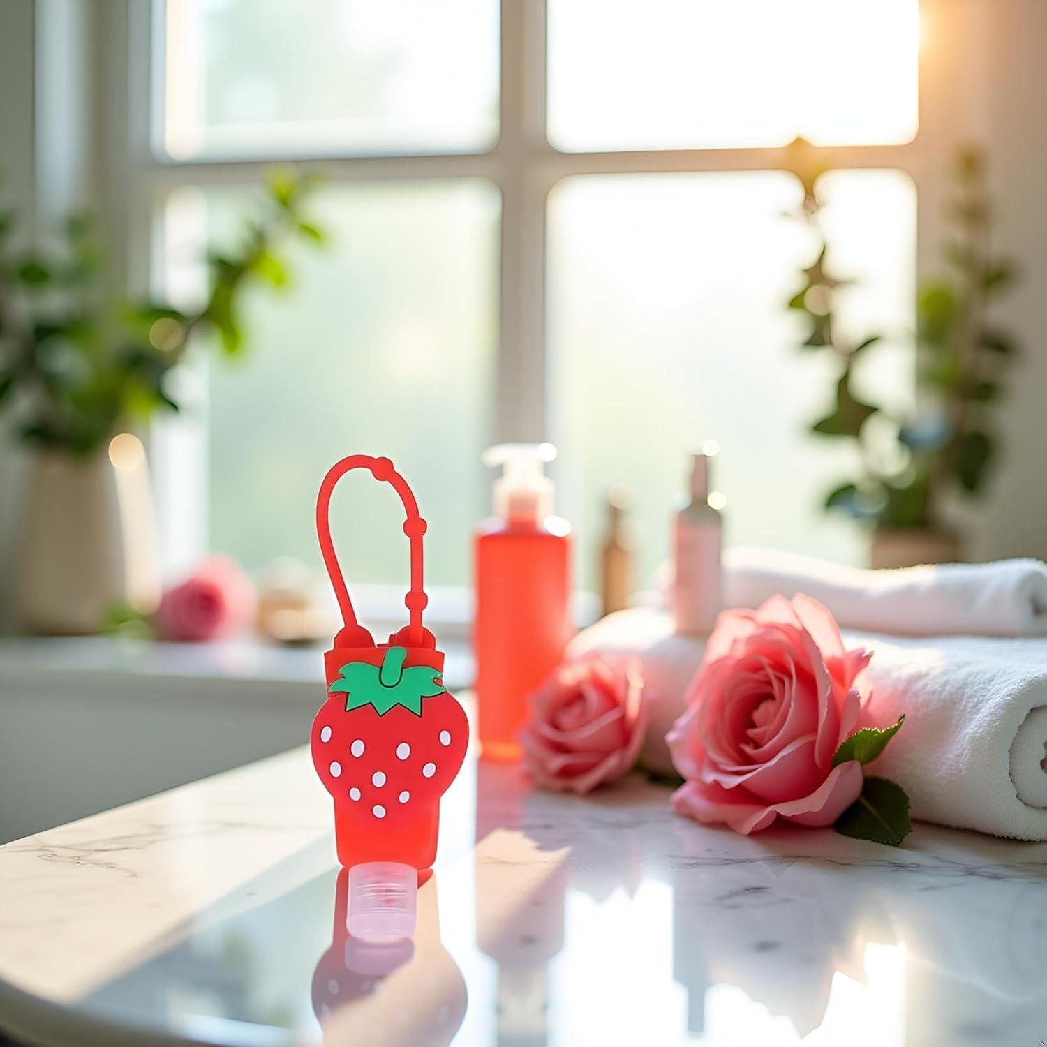 Botella de Viaje Refillable WaigN Fresa 9.07g Jabón Desinfectante