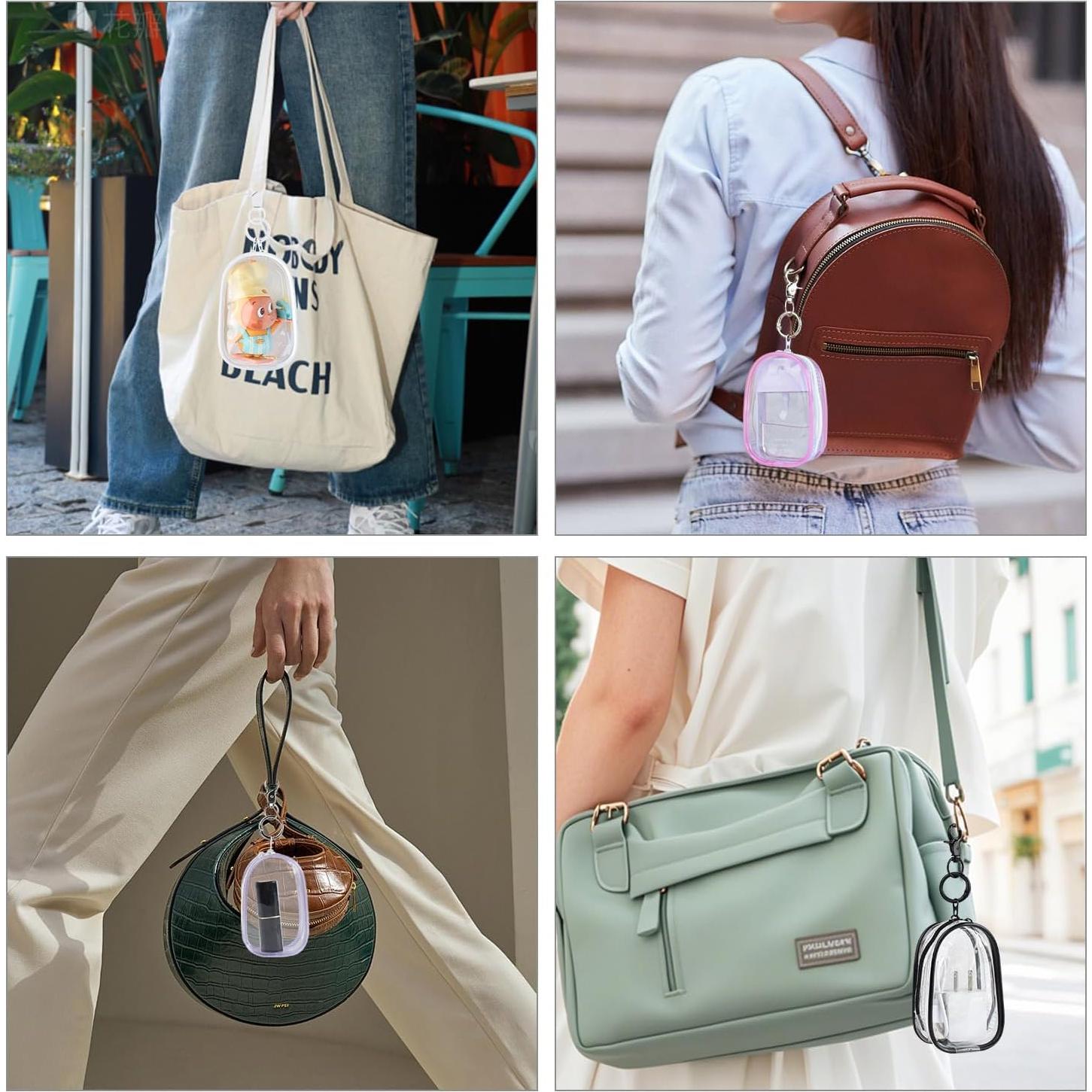 Paquete de 4 Botellas Desinfectante de Manos 30ml con Bolsa