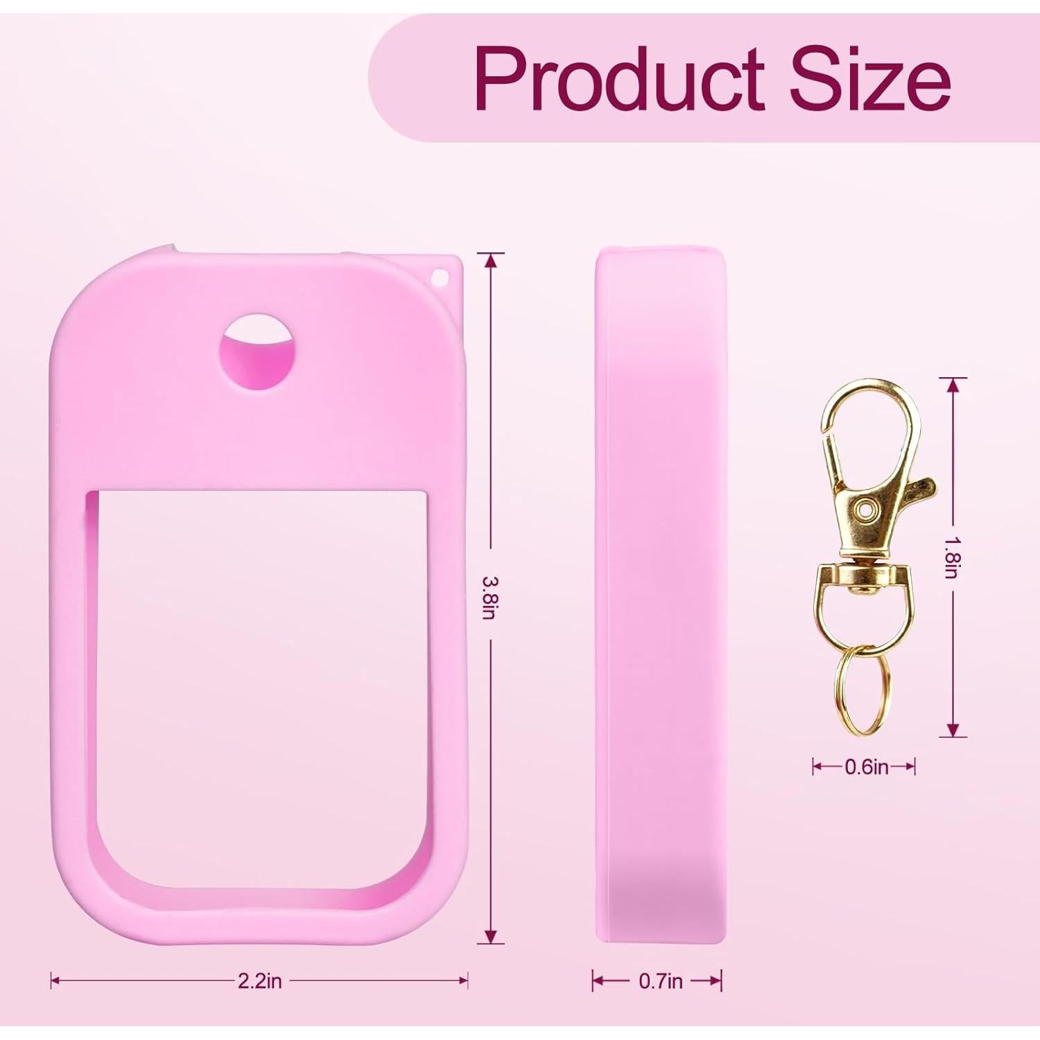 Funda de Silicona Suave YAKOTAKI para Spray Desinfectante 30mL