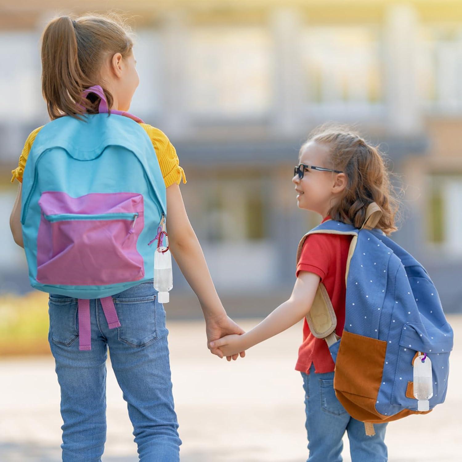 Paquete de 6 Botellas Reutilizables Ulbemoll 50ml a Prueba de Fugas