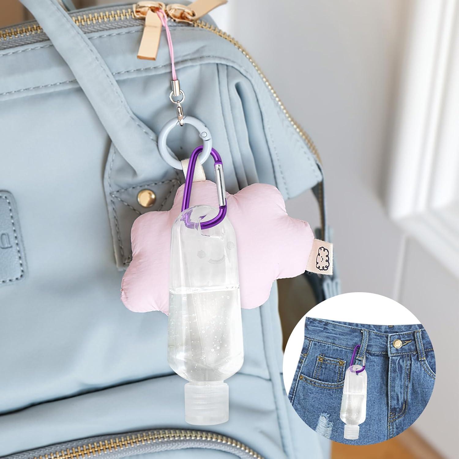 Paquete de 6 Botellas Reutilizables Ulbemoll 50ml a Prueba de Fugas