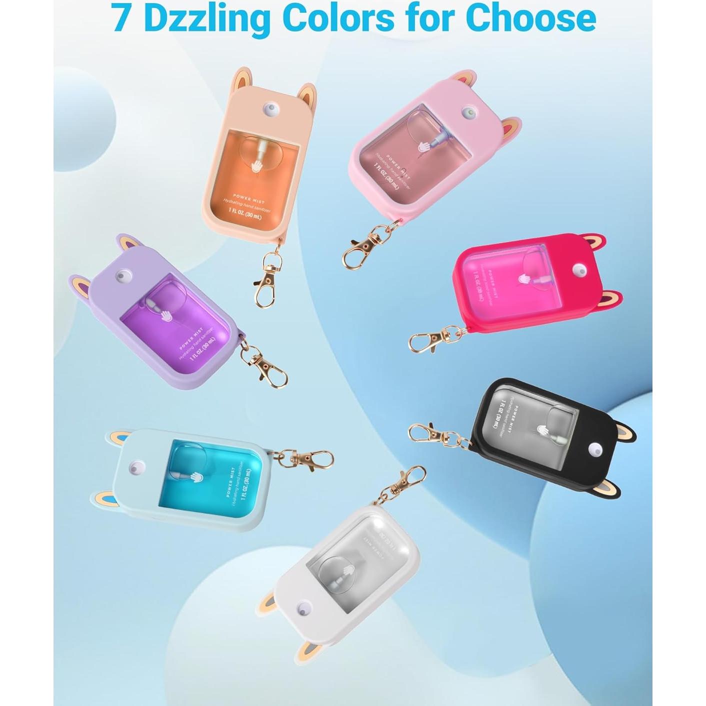 Funda de Silicona Hovmvtee 30 ml con Orejas Lindas Negra