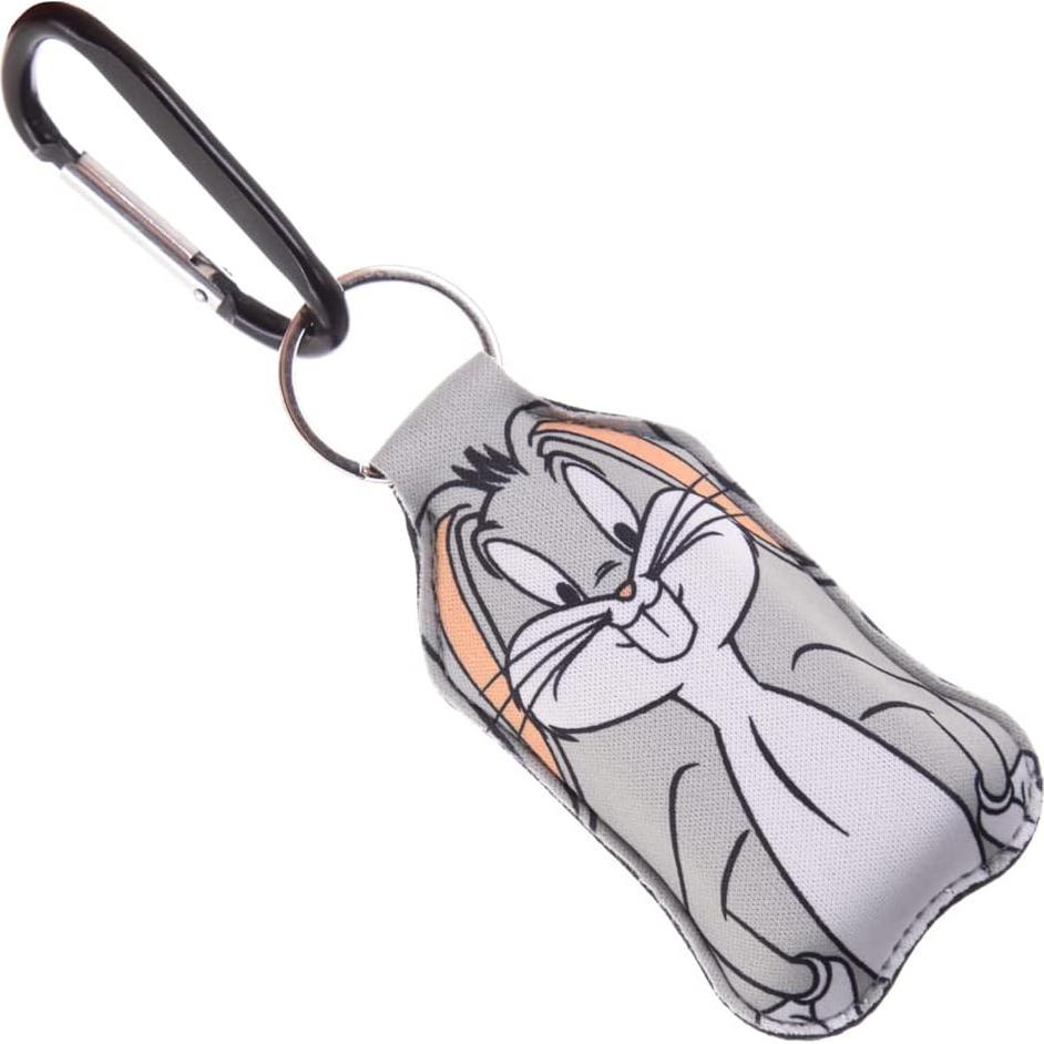 Llavero Portador de Desinfectante de Manos Bugs Bunny Bioworld