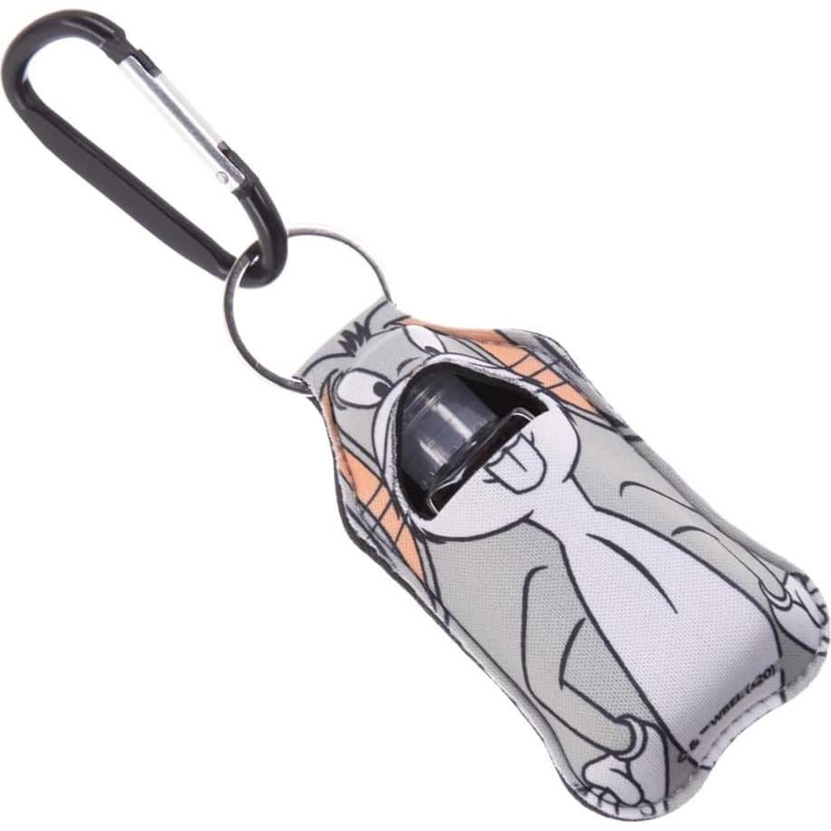 Llavero Portador de Desinfectante de Manos Bugs Bunny Bioworld