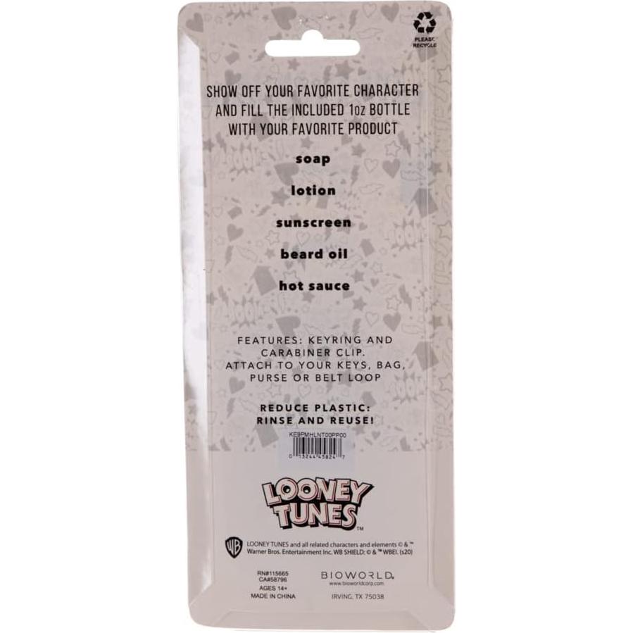 Llavero Portador de Desinfectante de Manos Bugs Bunny Bioworld