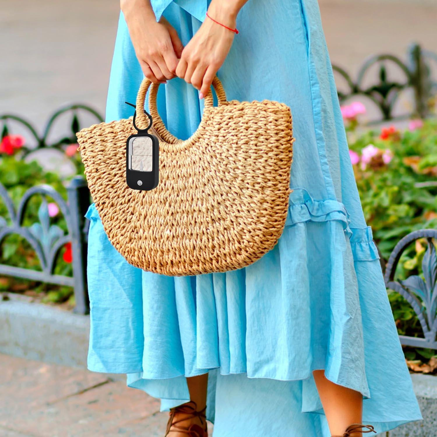 Funda de Silicona FUNAUPGO para Spray Desinfectante 30 ml Negra