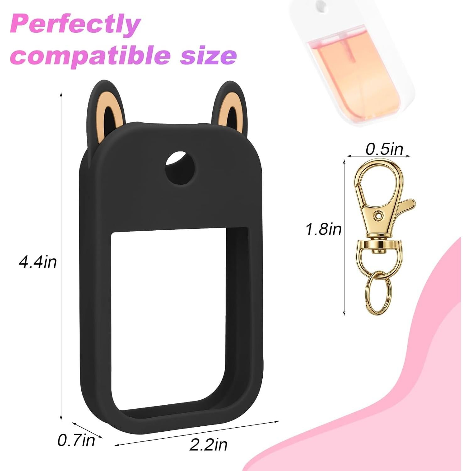 Funda de Silicona AIERSA para Desinfectante Touchland - Orejas de Conejo