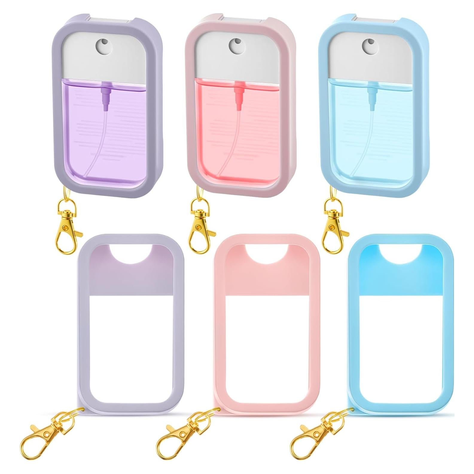 Honeydak 6 Fundas de Silicona para Spray Desinfectante 30ml