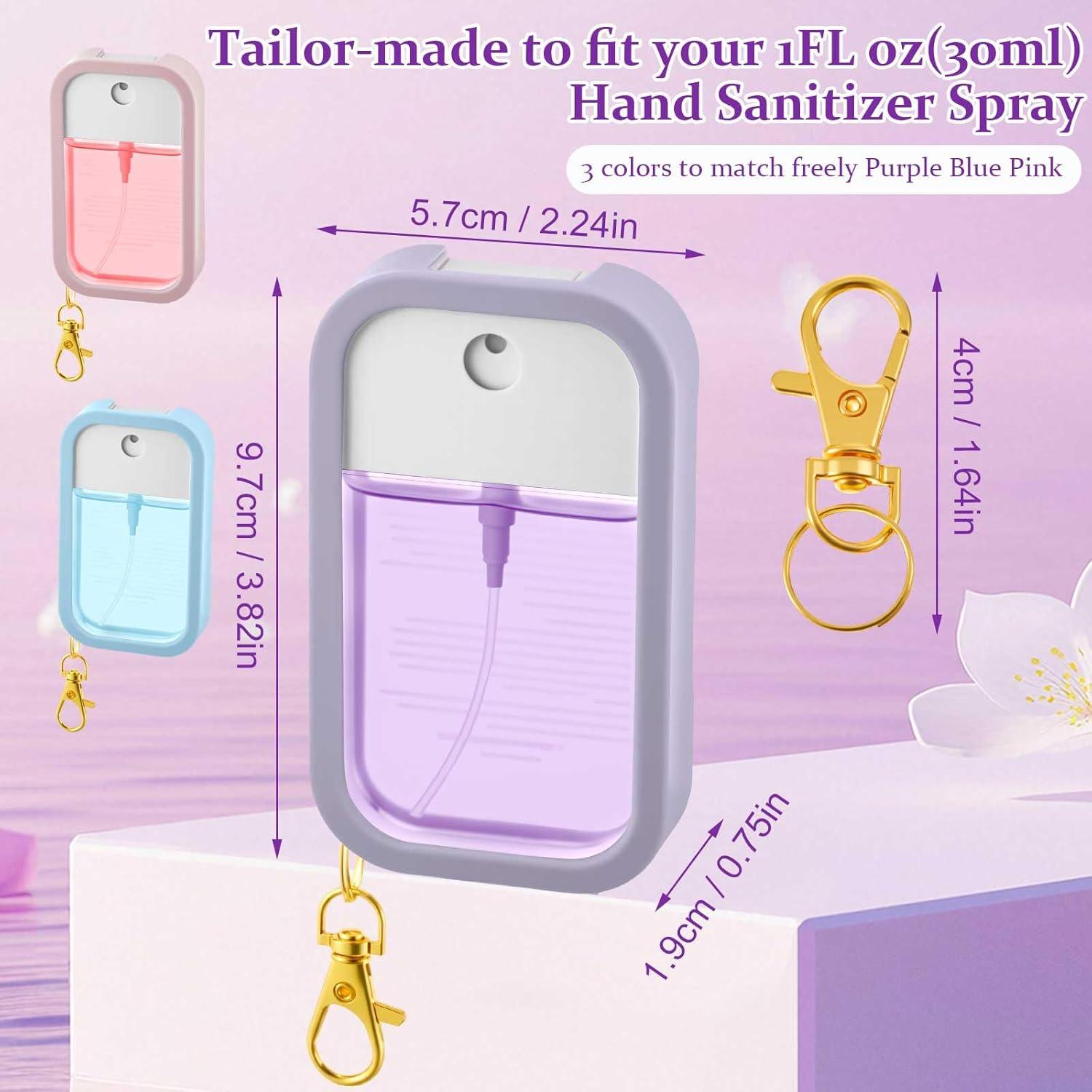 Honeydak 6 Fundas de Silicona para Spray Desinfectante 30ml