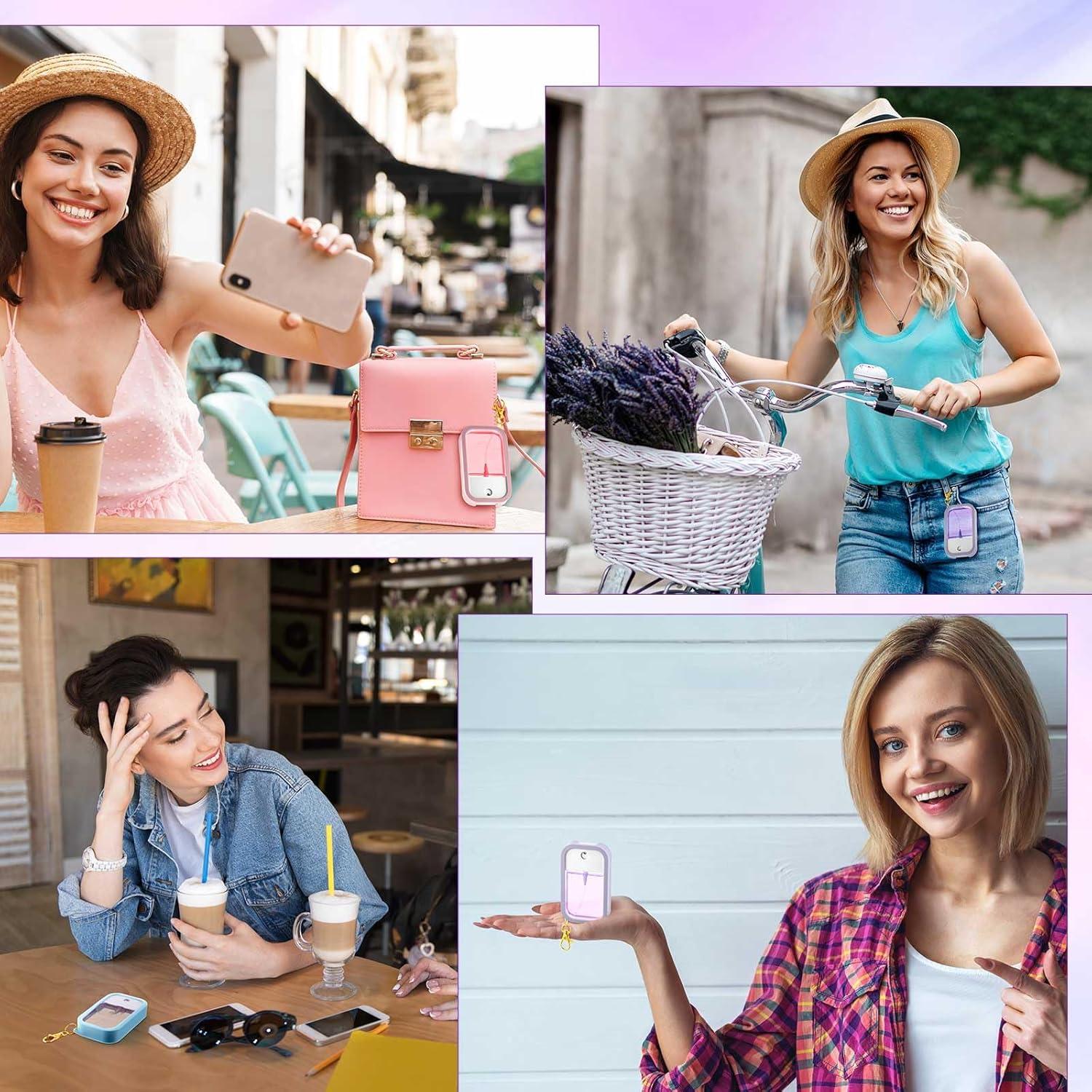 Honeydak 6 Fundas de Silicona para Spray Desinfectante 30ml